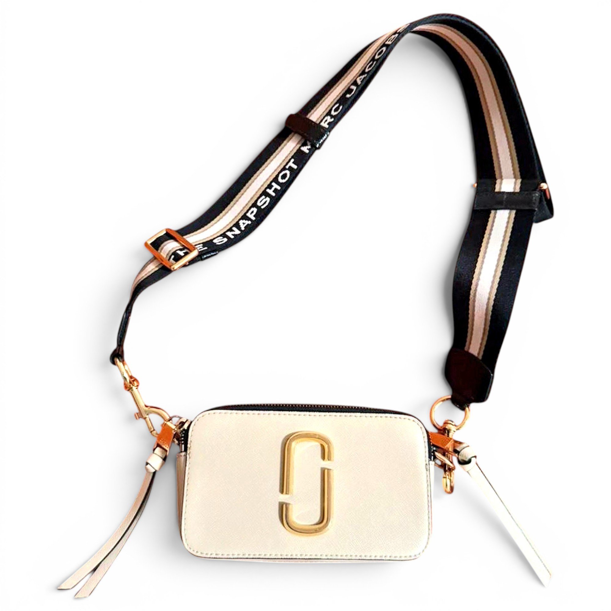 Snapshot leather crossbody bag