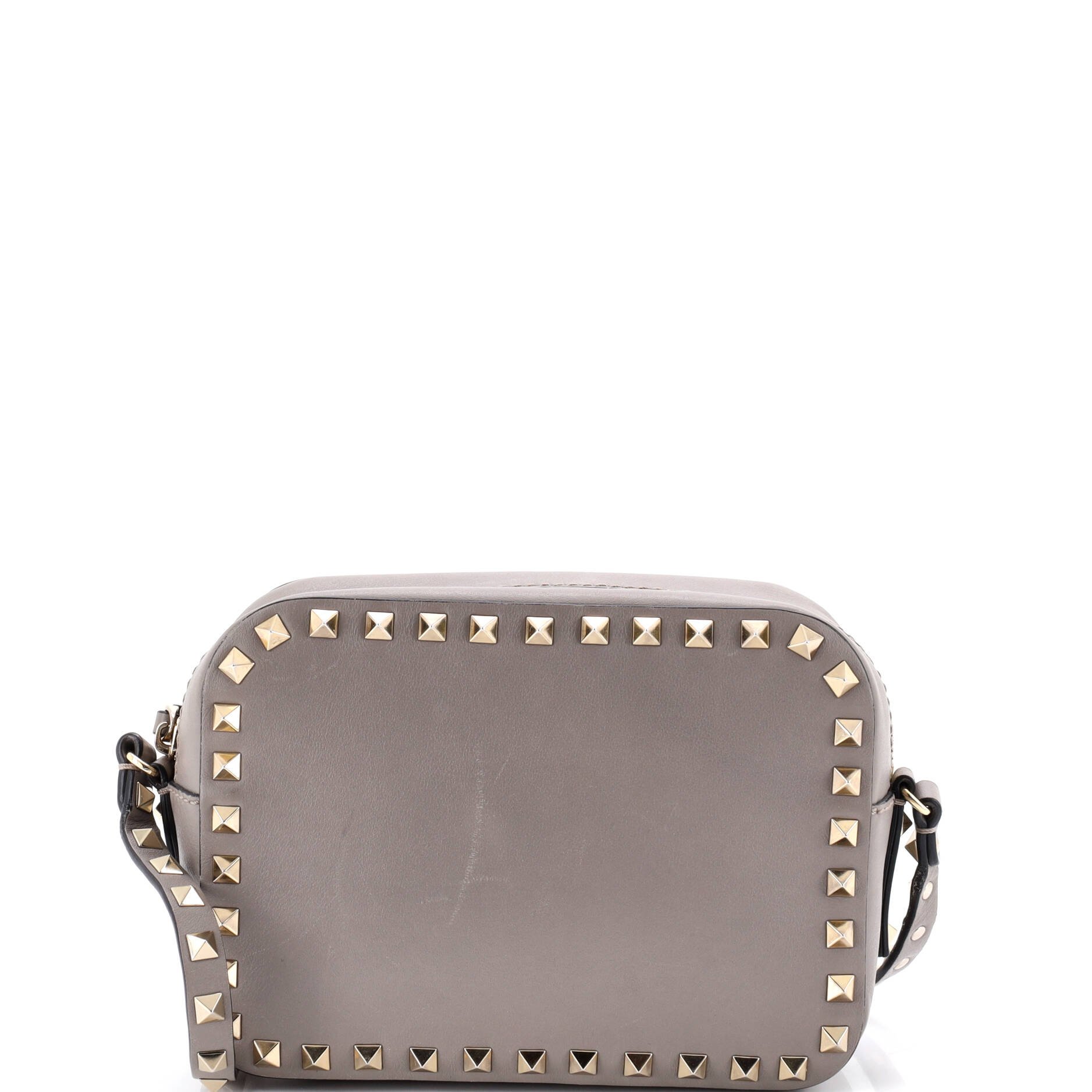 Rockstud Camera Crossbody Bag Leather