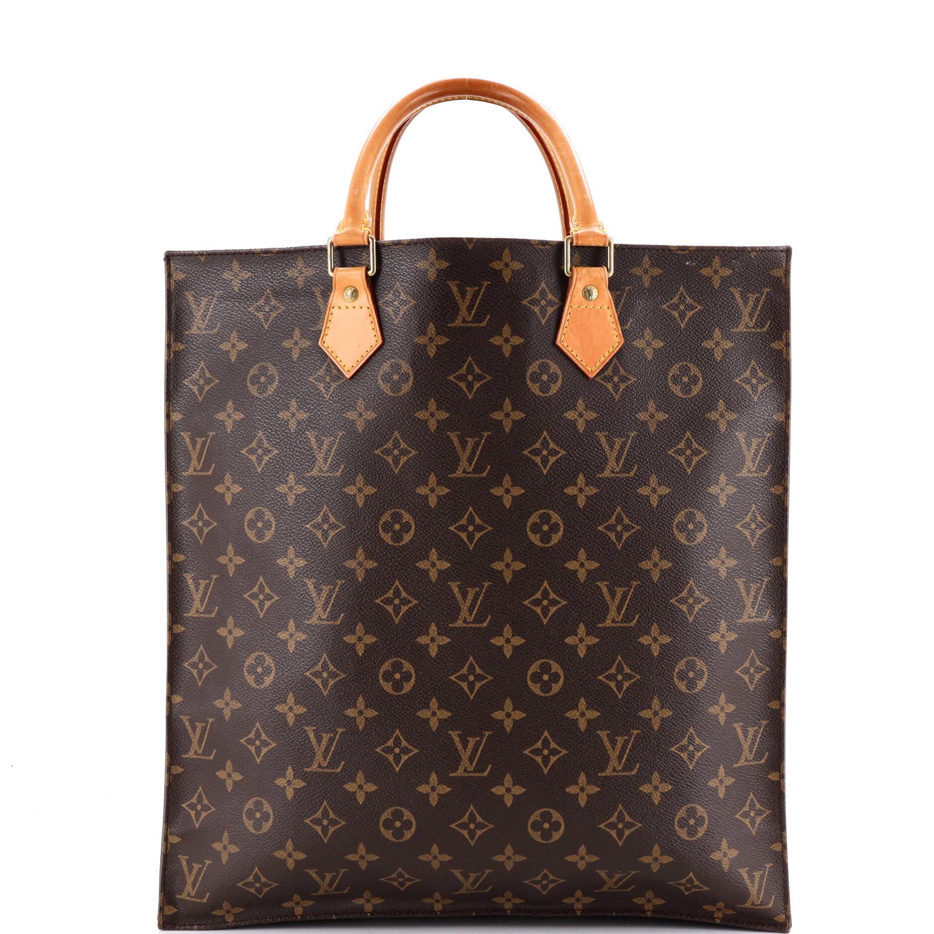 Vintage Sac Plat Bag Monogram Canvas
