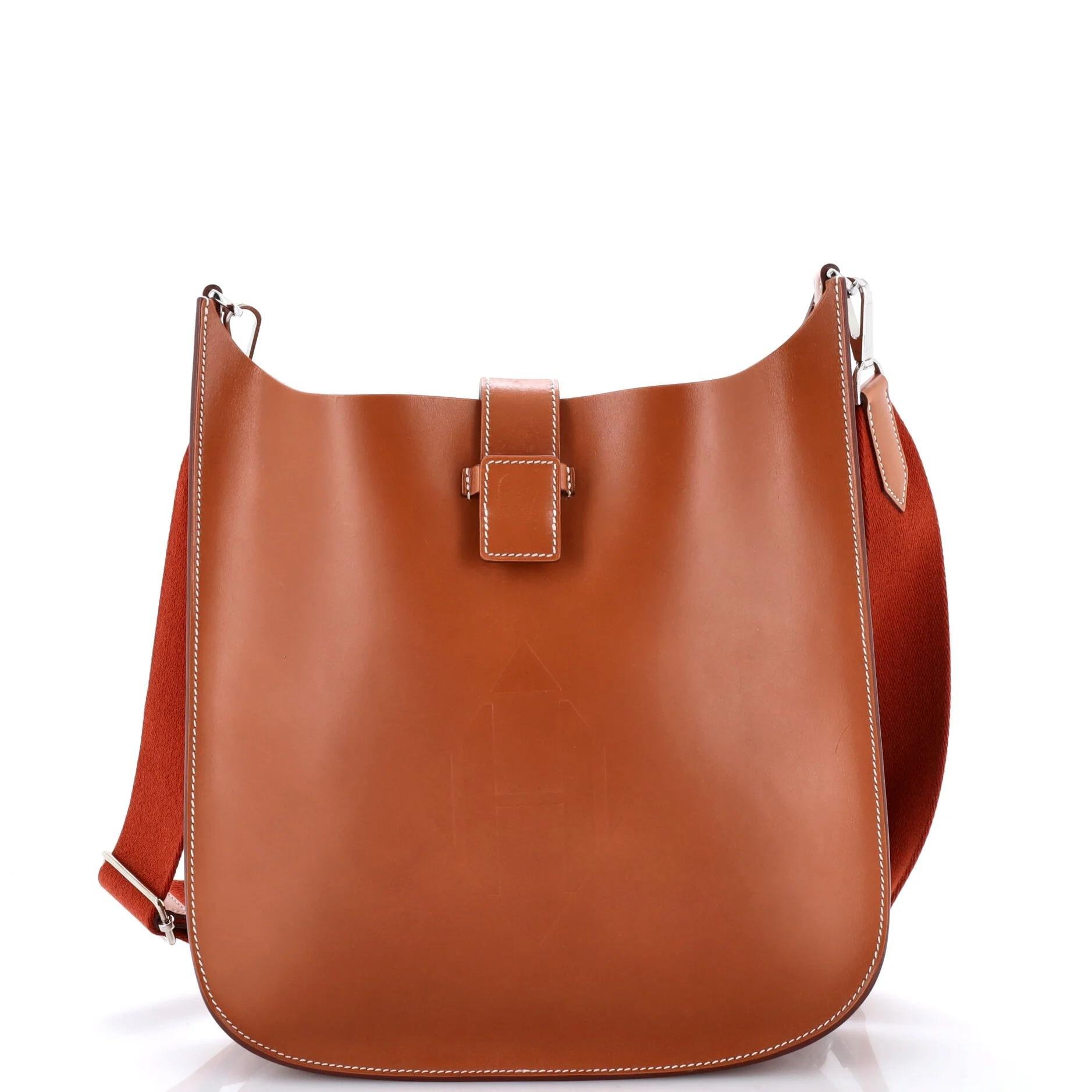 Evelyne Sellier leather crossbody bag