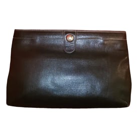 Lancel Lettrines leather clutch bag