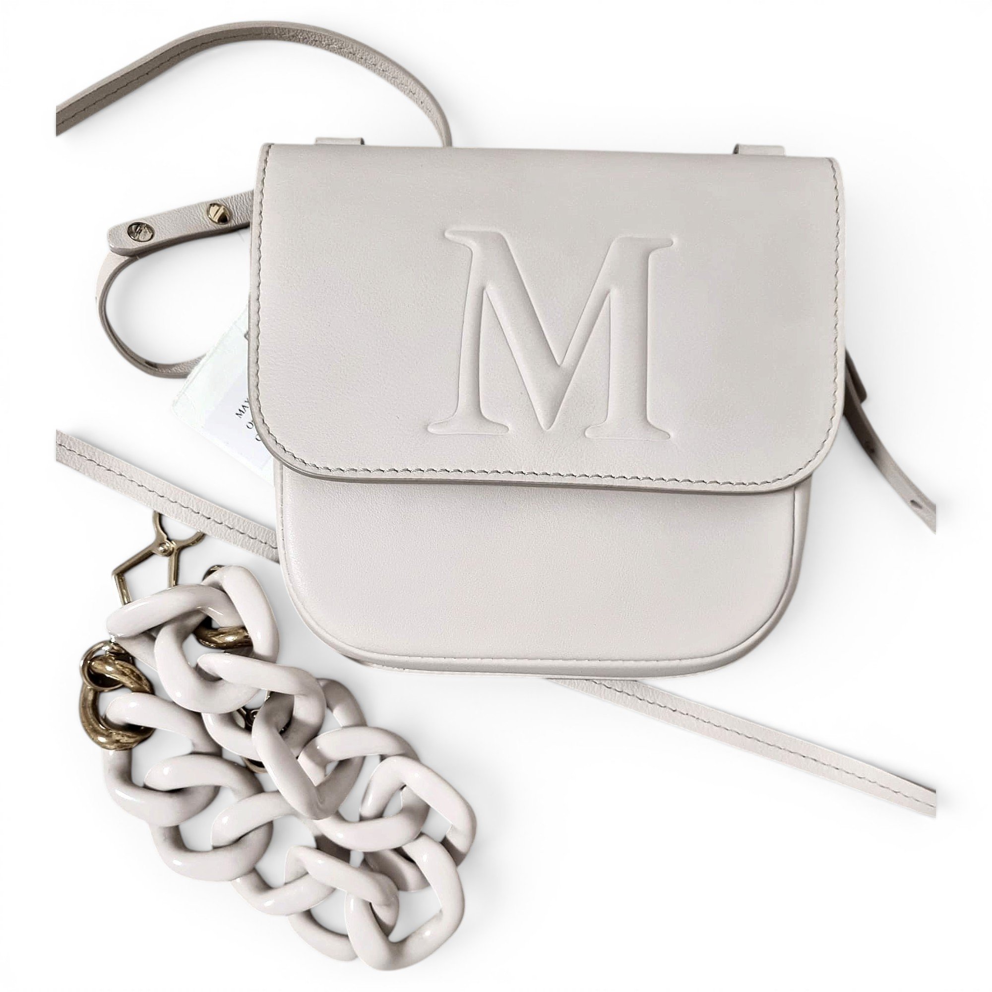 Max Mara Max Mara Atelier leather crossbody bag