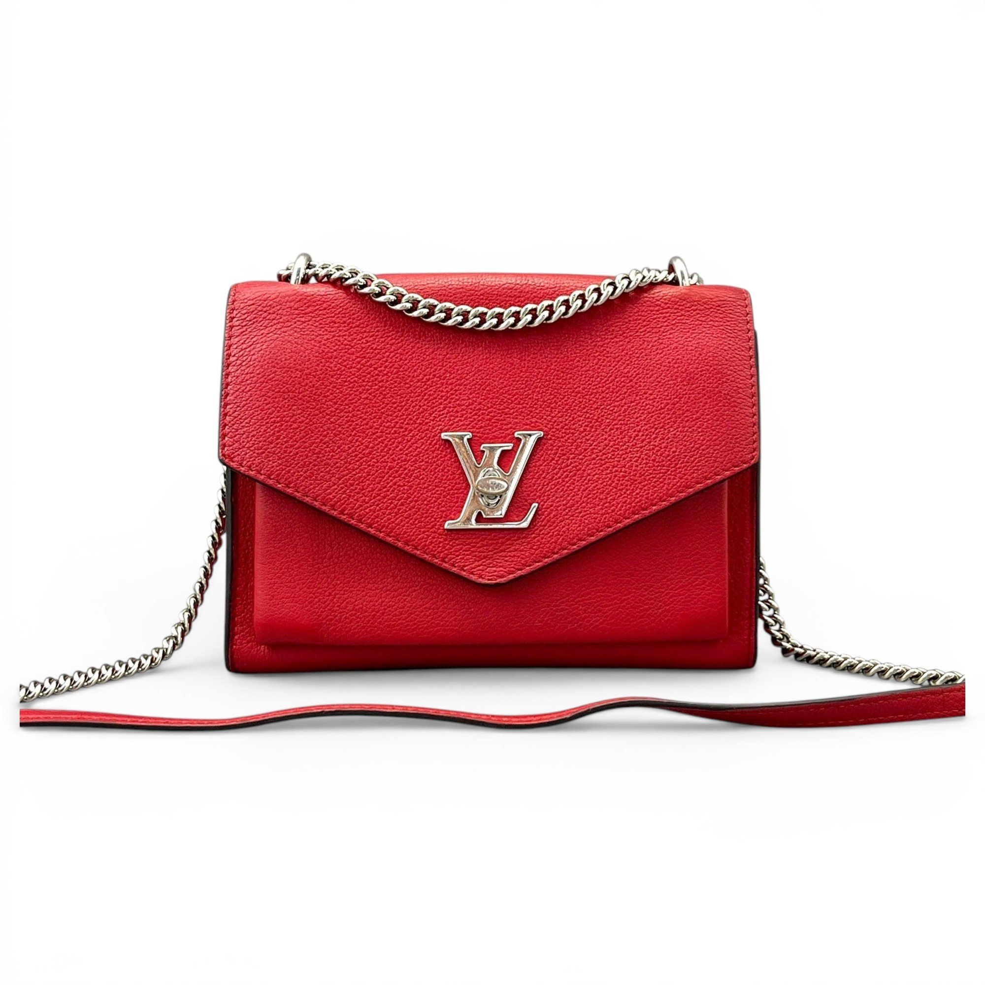 Louis Vuitton Mylockme leather handbag