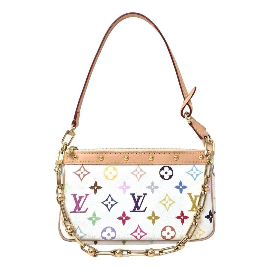 Pochette Accessoire leather handbag
