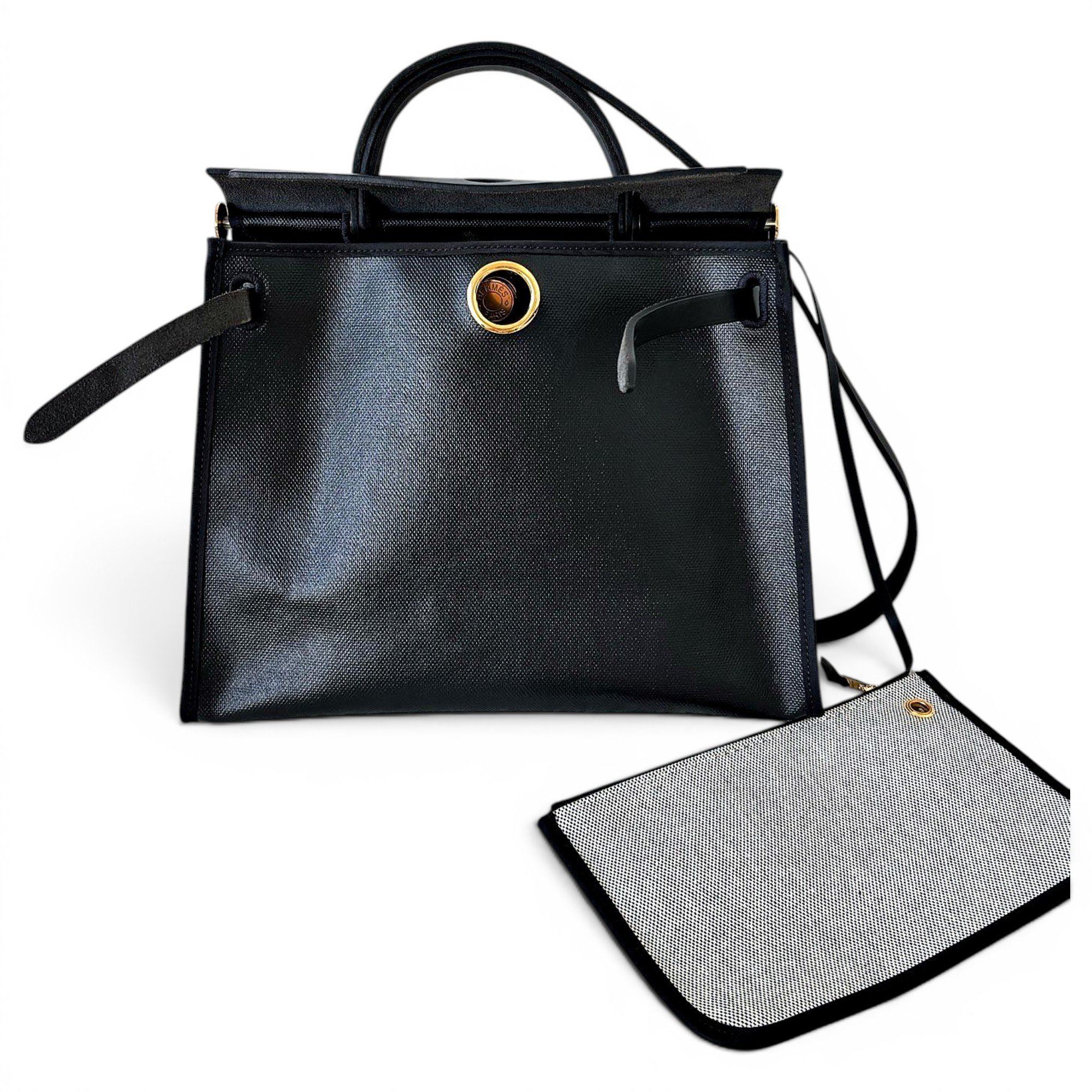 Herbag leather handbag