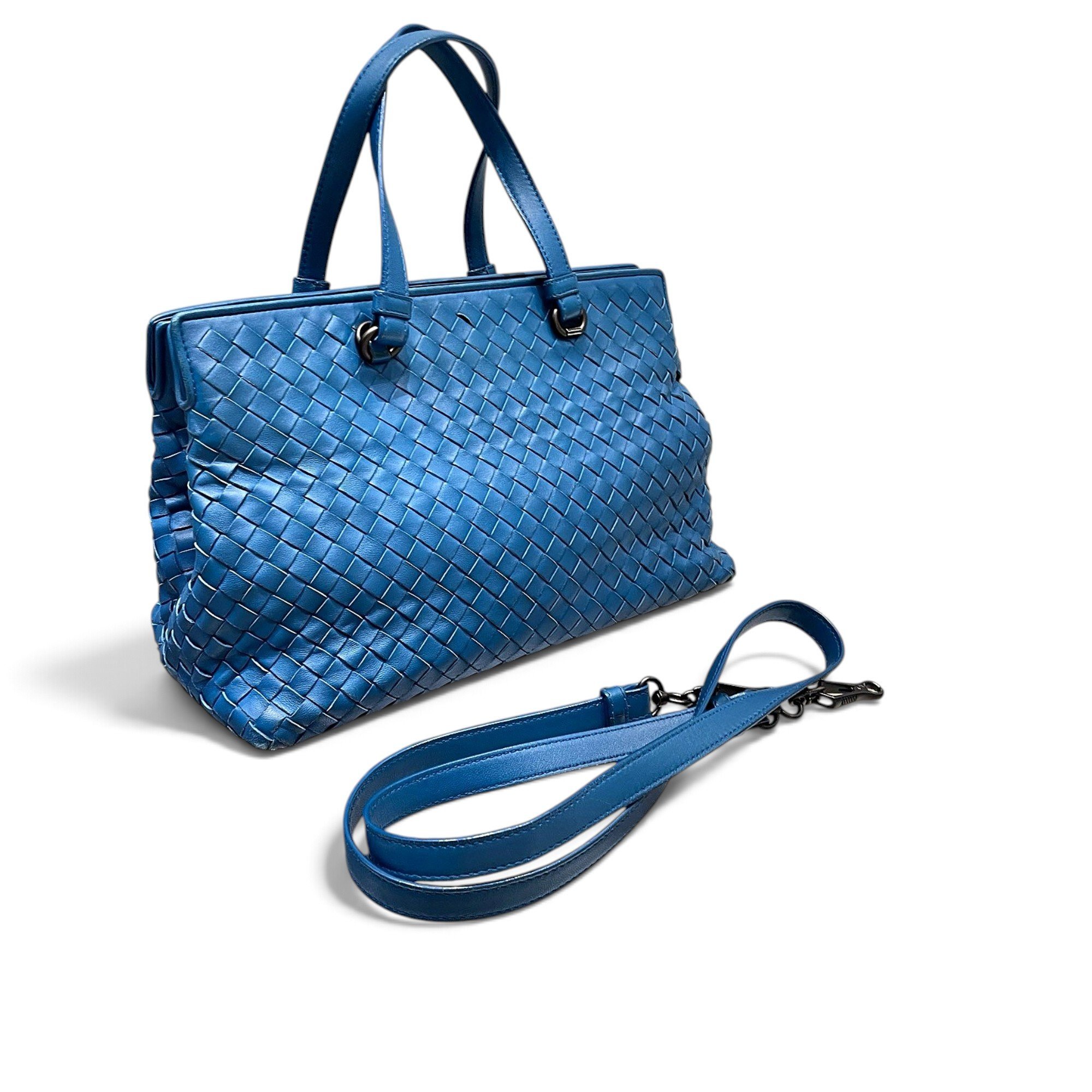 Roma leather tote