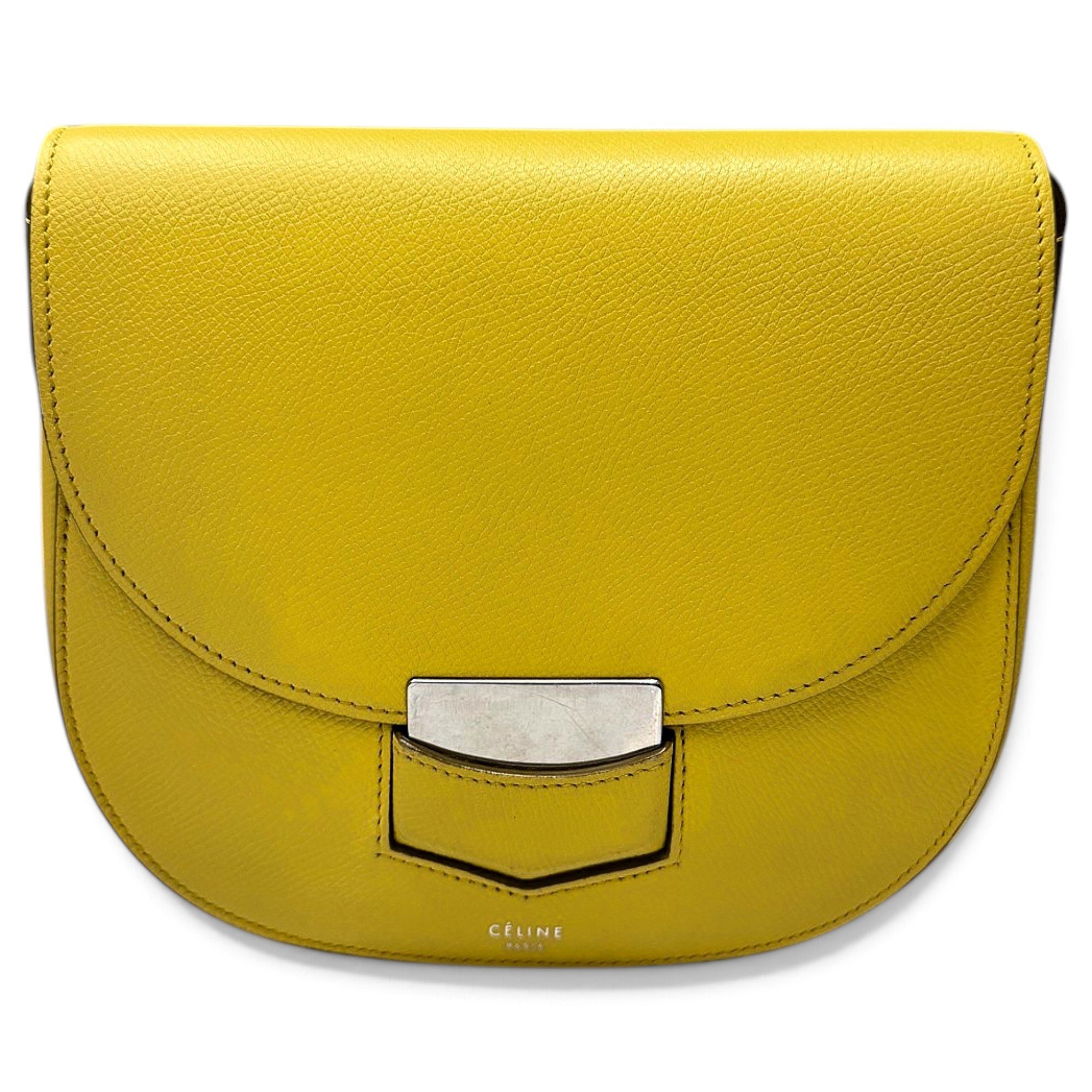 Trotteur leather crossbody bag