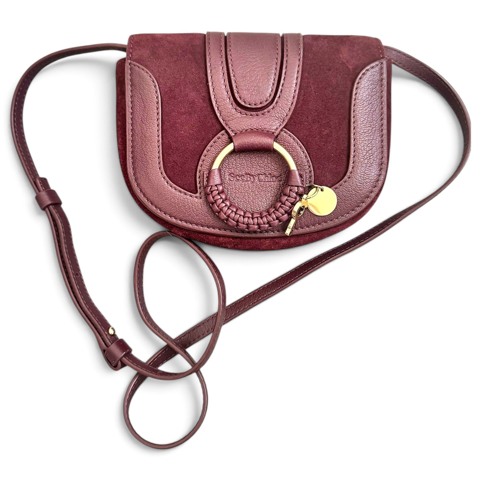 Leather crossbody bag