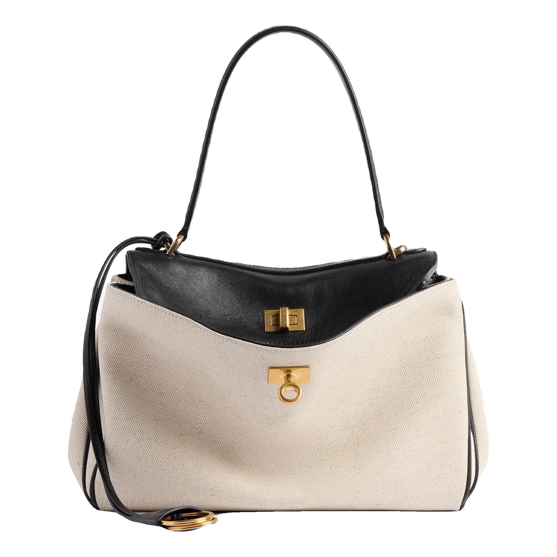 Rodeo leather tote