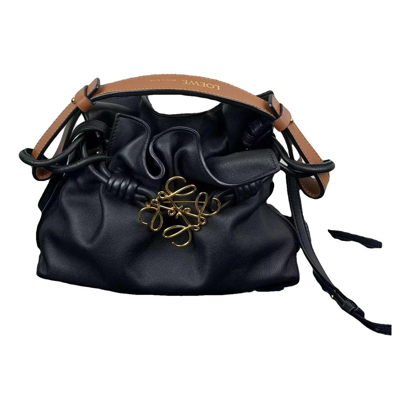 Flamenco leather handbag
