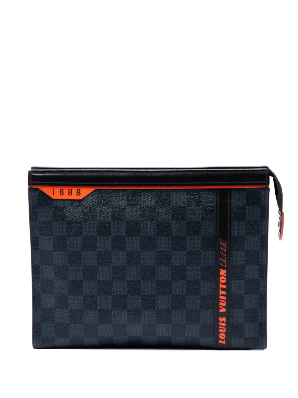 2019-2026 Damier Cobalt Race Pochette Voyage MM clutch bag