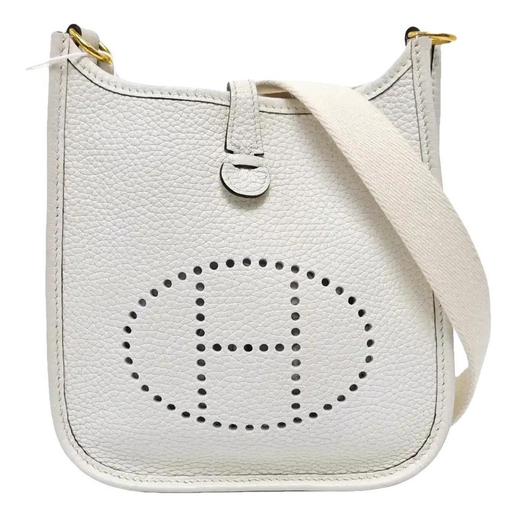 Evelyne leather handbag