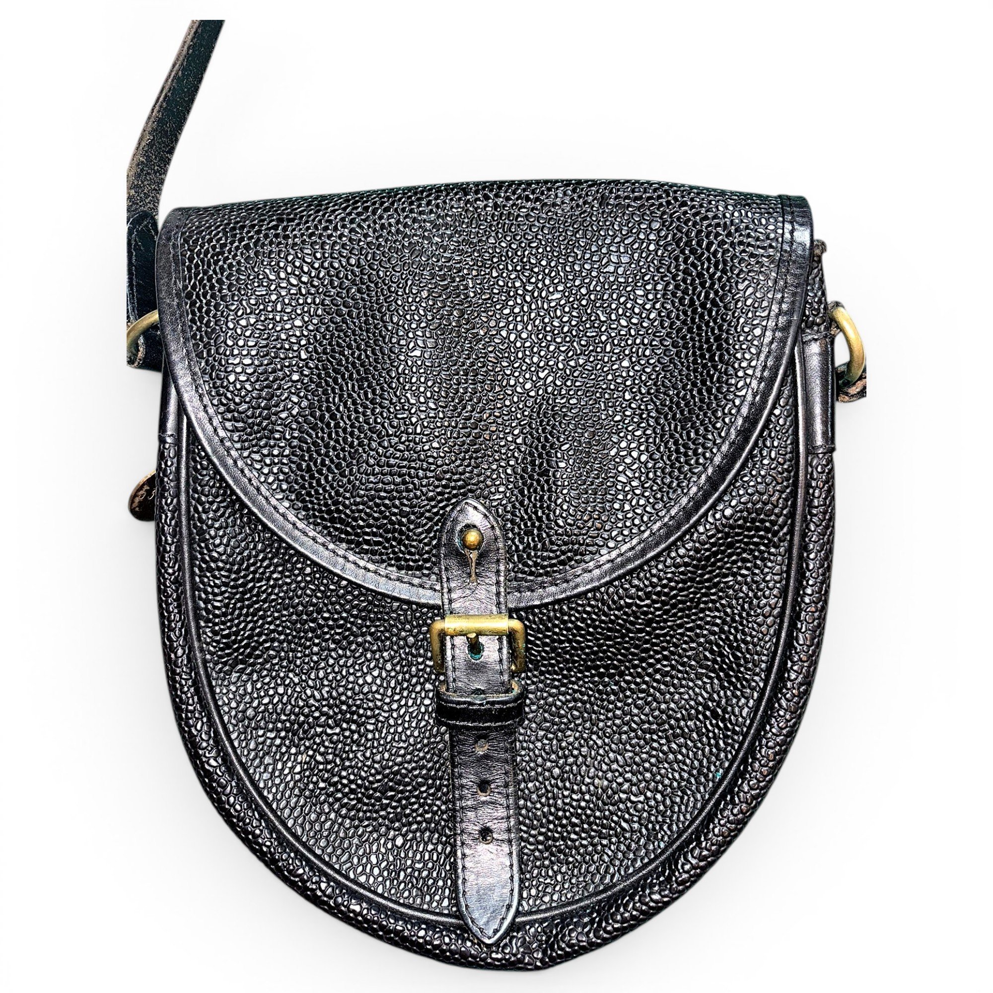 Leather crossbody bag