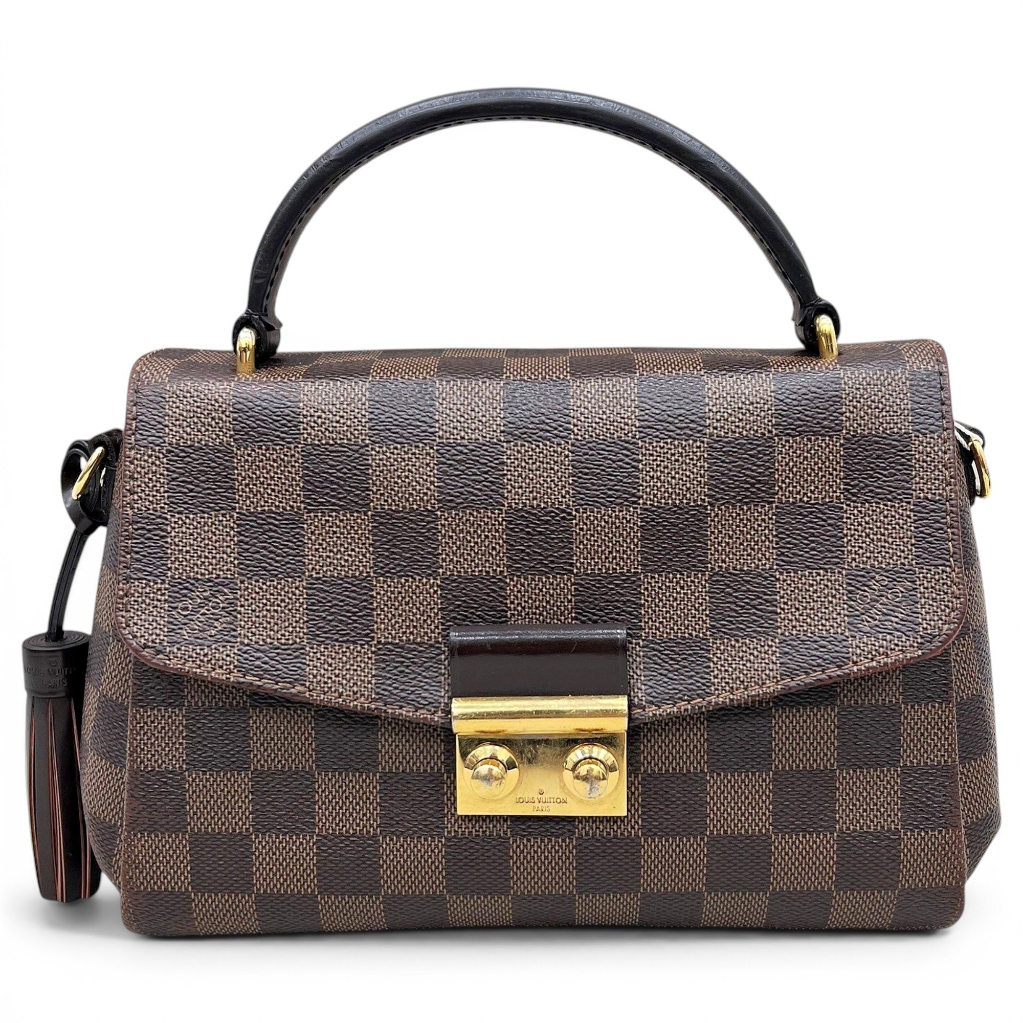 Croisette leather handbag