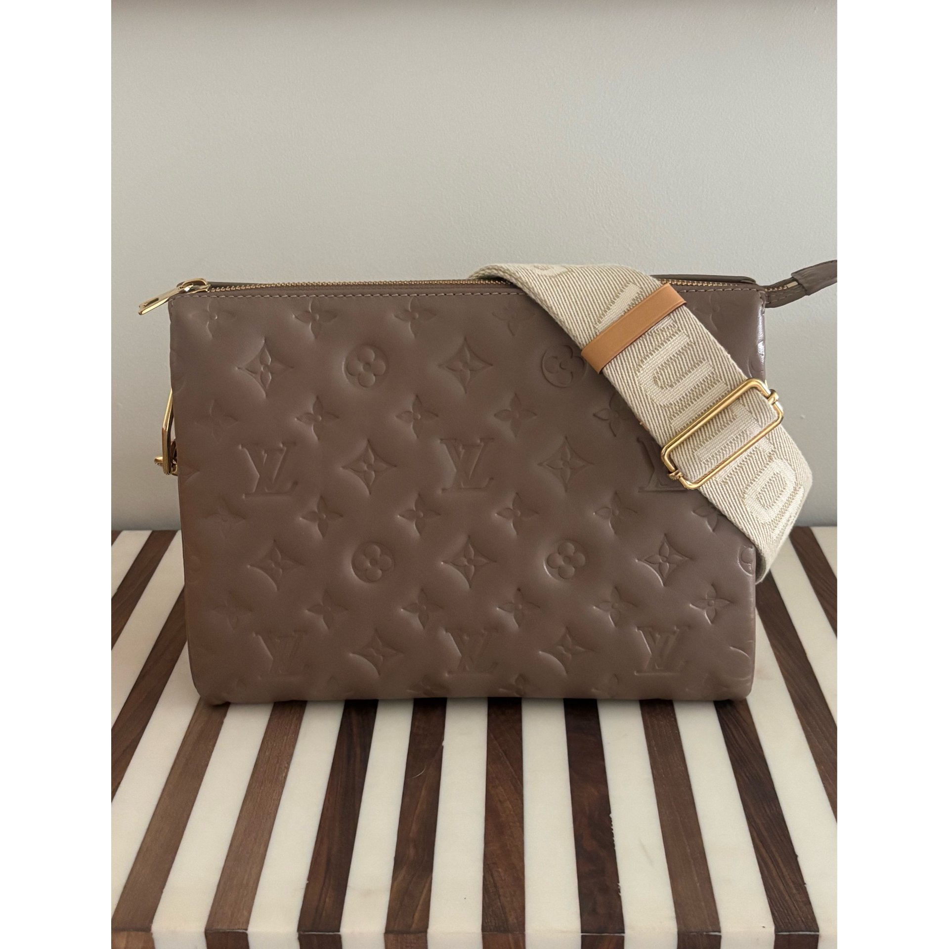 Leather handbag