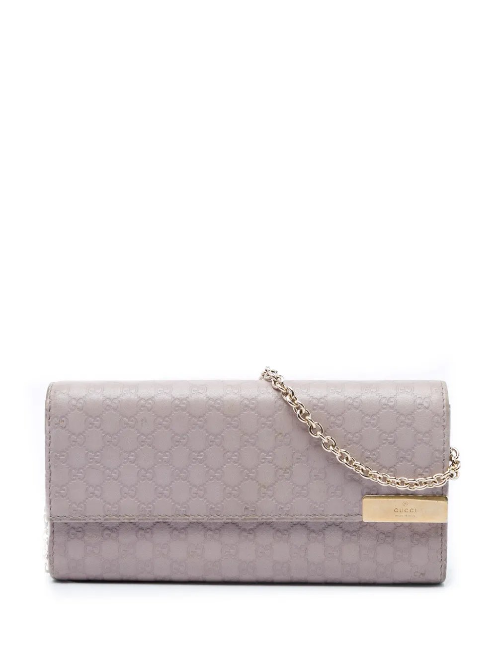 2000-2015 Microguccissima Dice Wallet On Chain shoulder bag