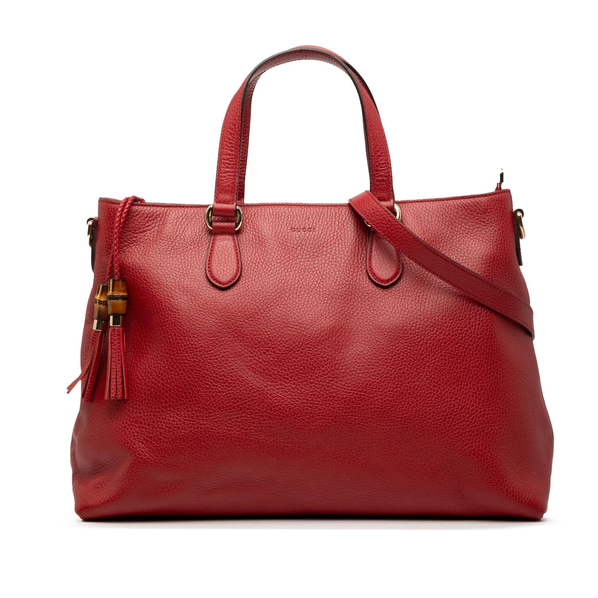 Bamboo leather satchel