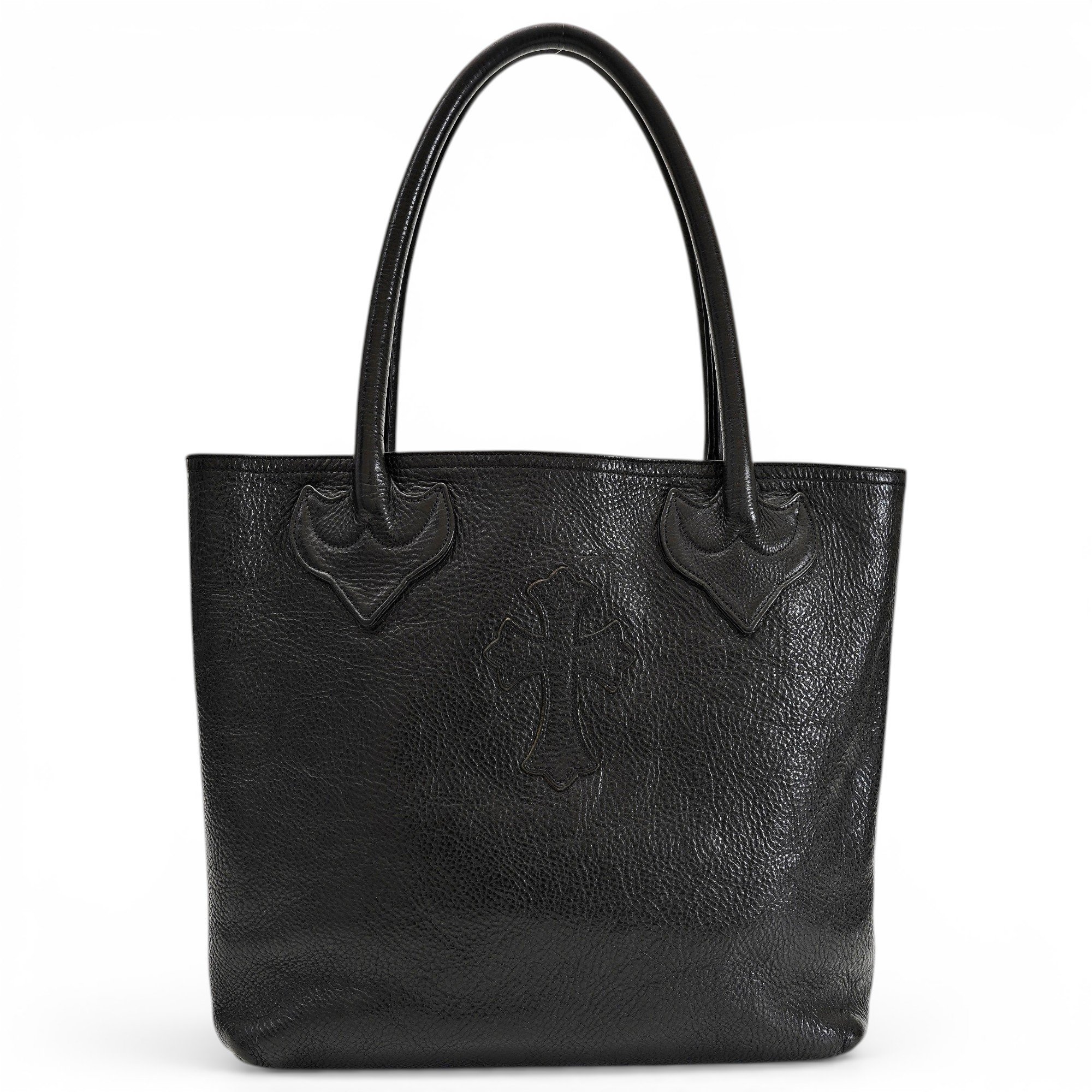 Leather tote