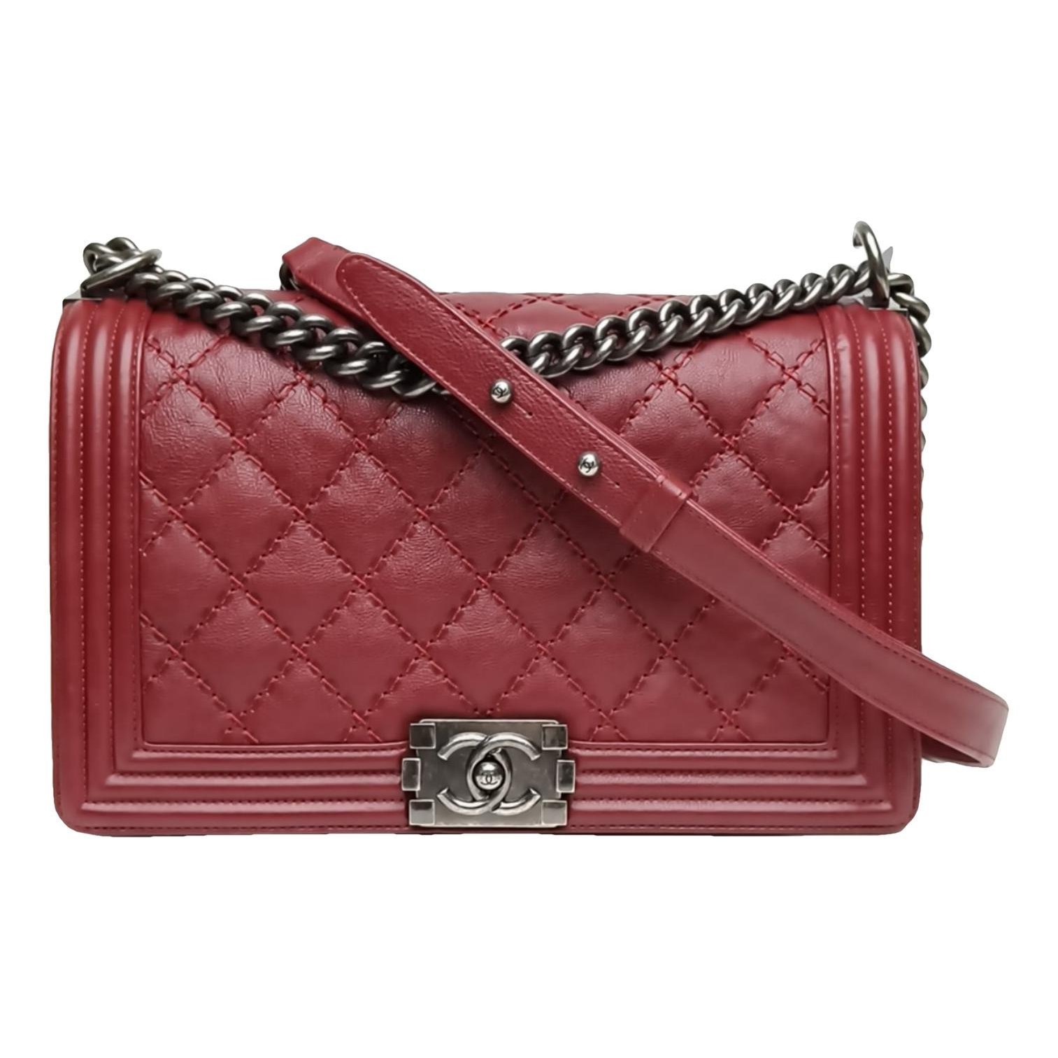 Boy leather crossbody bag