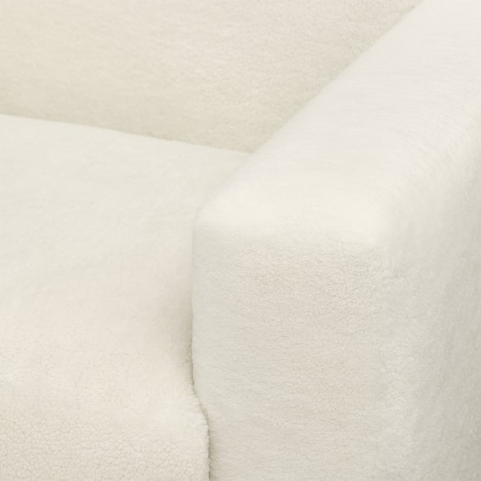 Naturel Reeditions J.-m. Frank Par Hermès Woolskin 3-seater Sofa