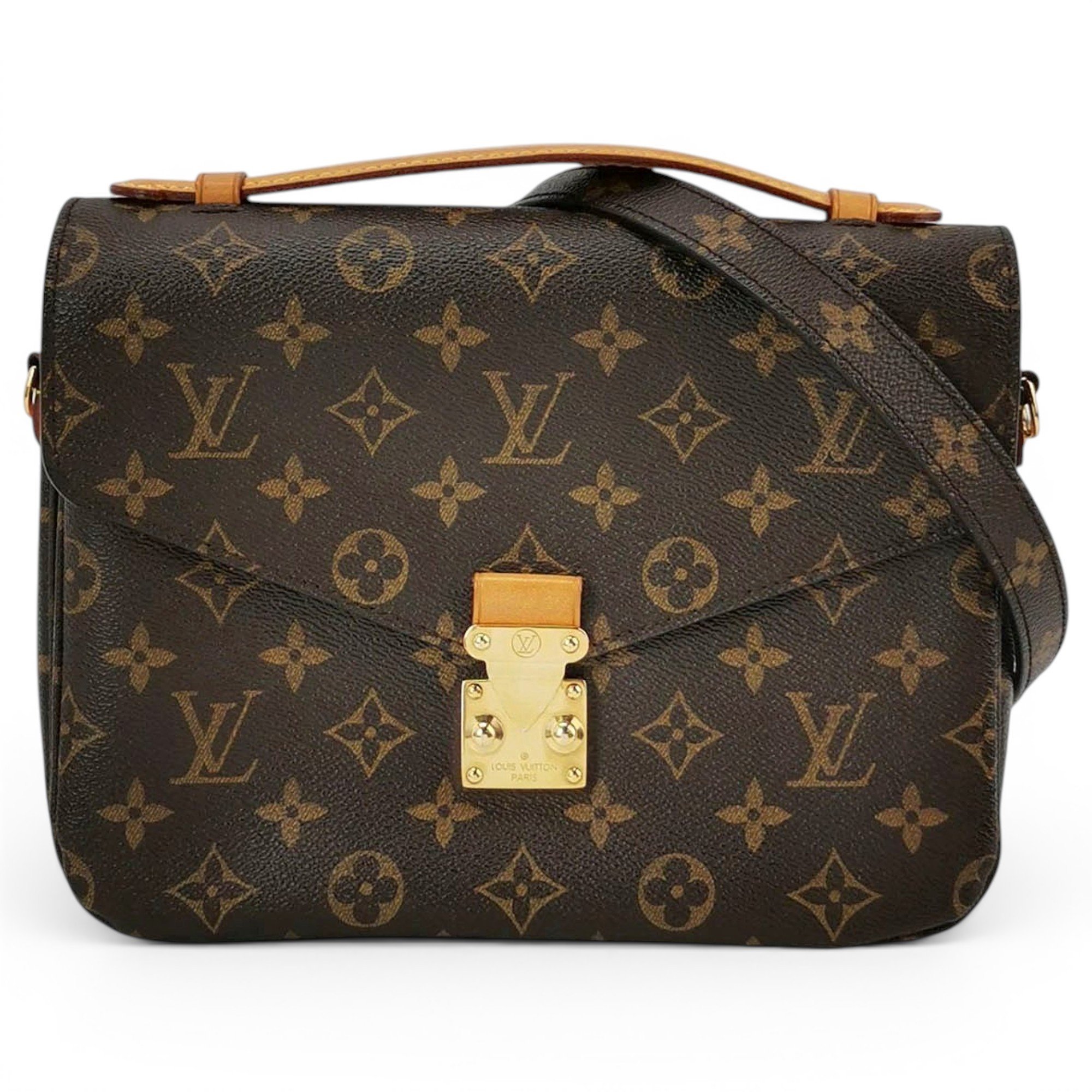 Metis leather handbag