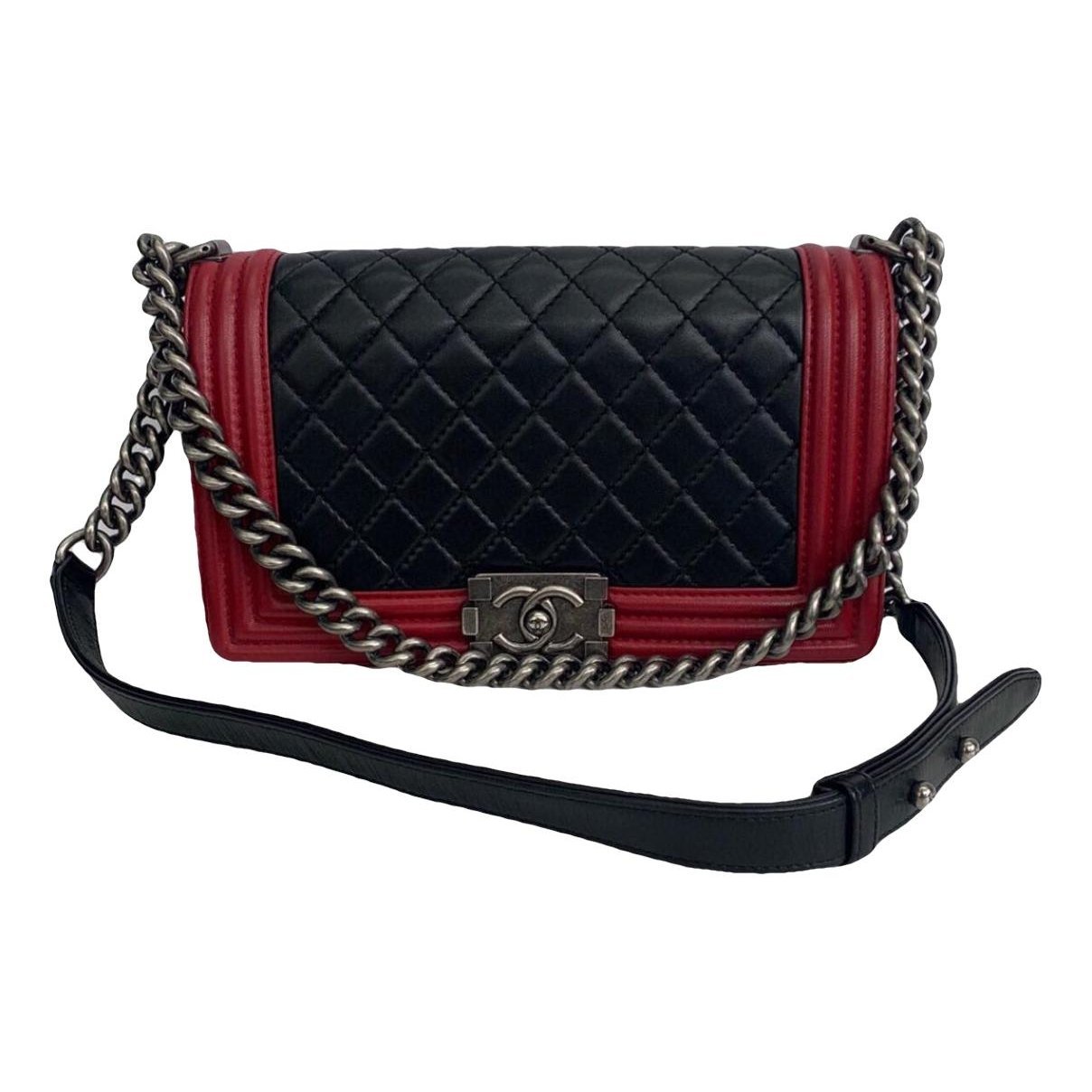 Boy leather crossbody bag