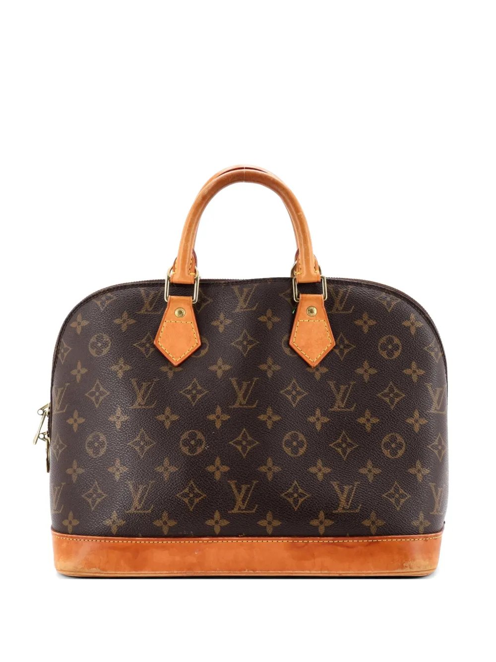 Vintage Alma Handbag Monogram Canvas PM satchel