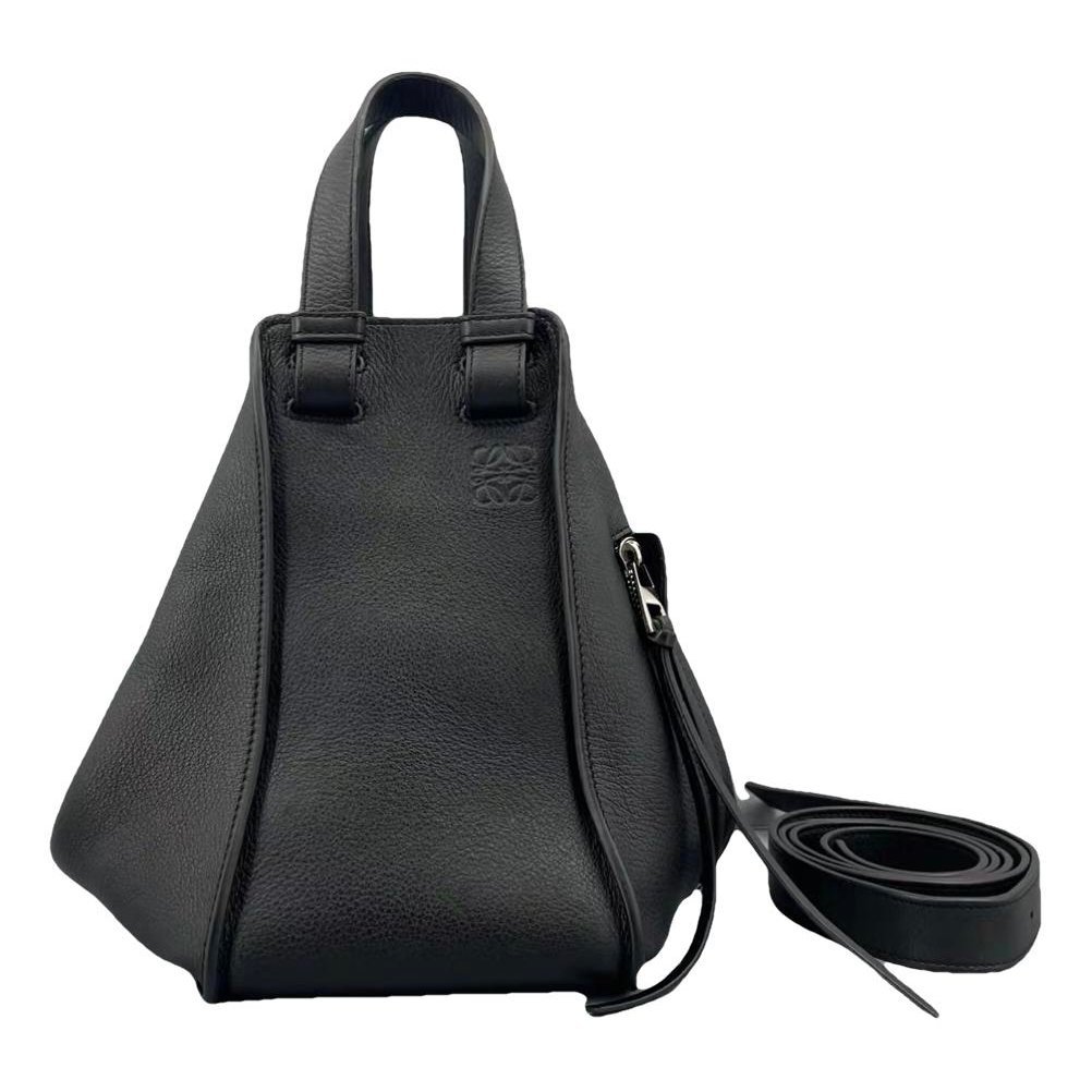 Hammock leather handbag