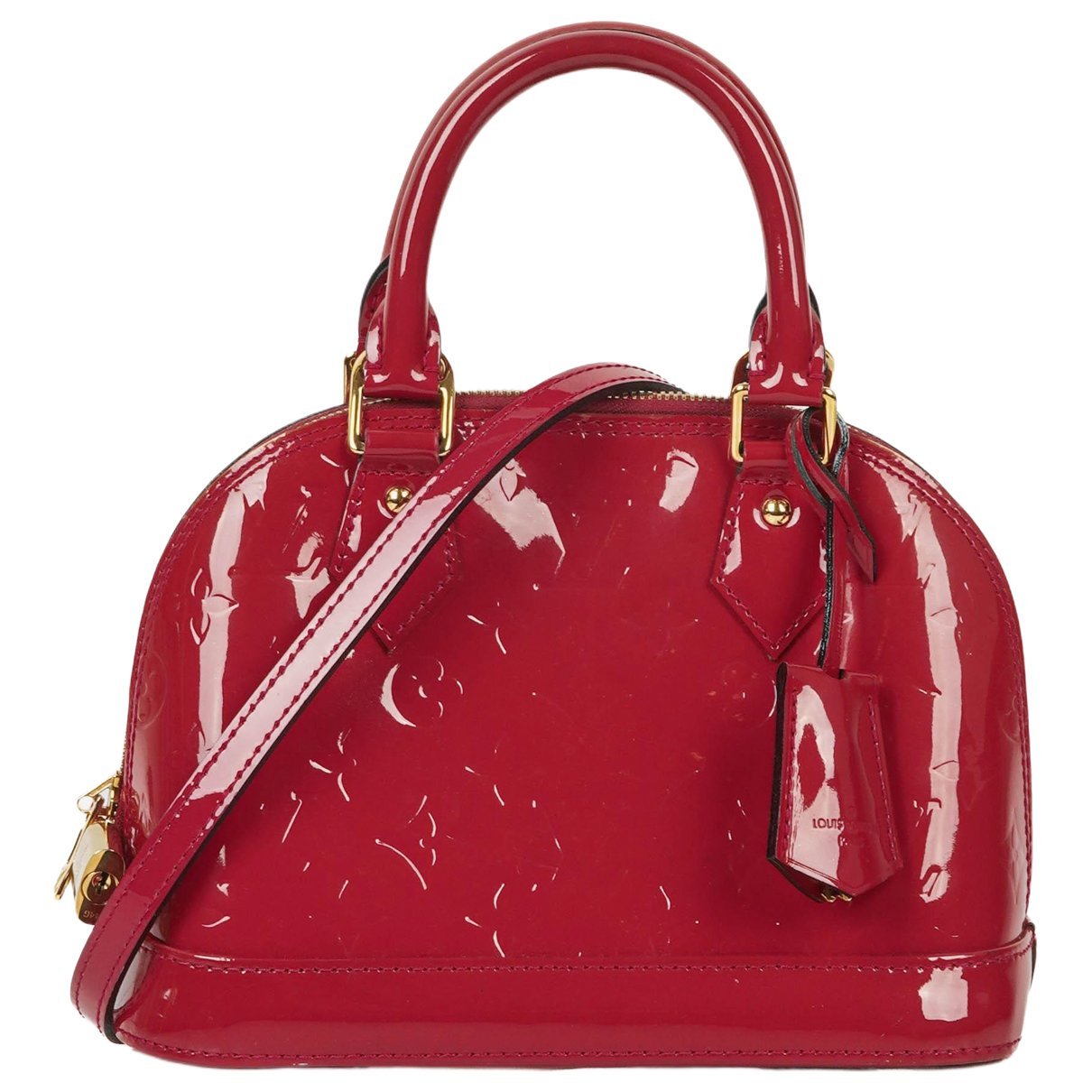 Alma BB patent leather handbag
