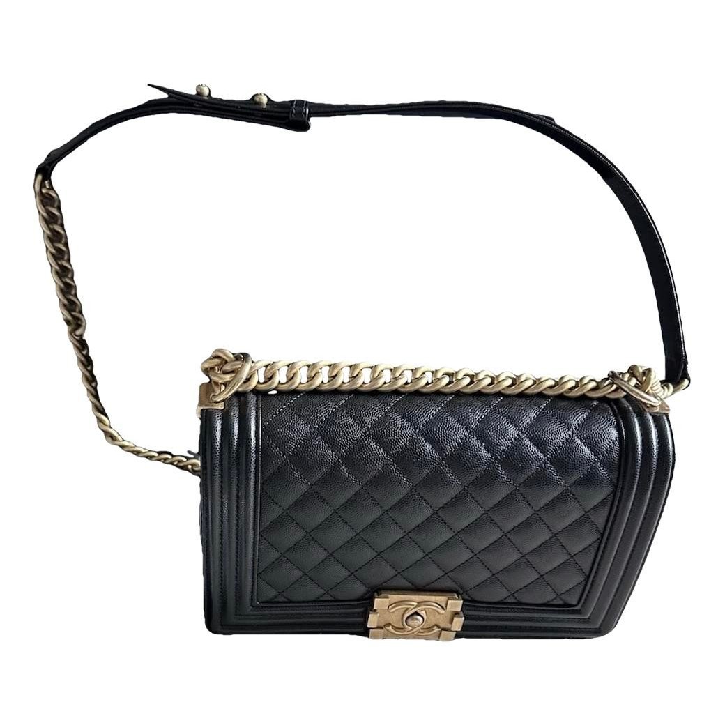 Boy leather crossbody bag