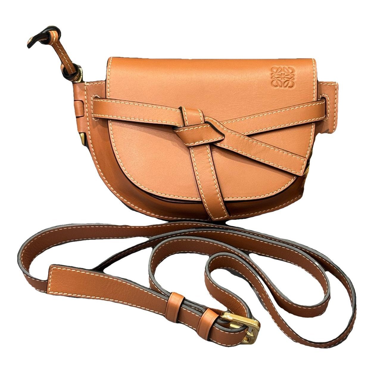 Gate leather handbag