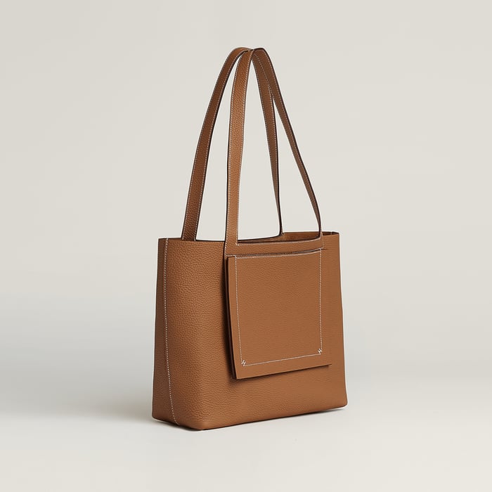Gold Hermès Cabasellier 31 Bag
