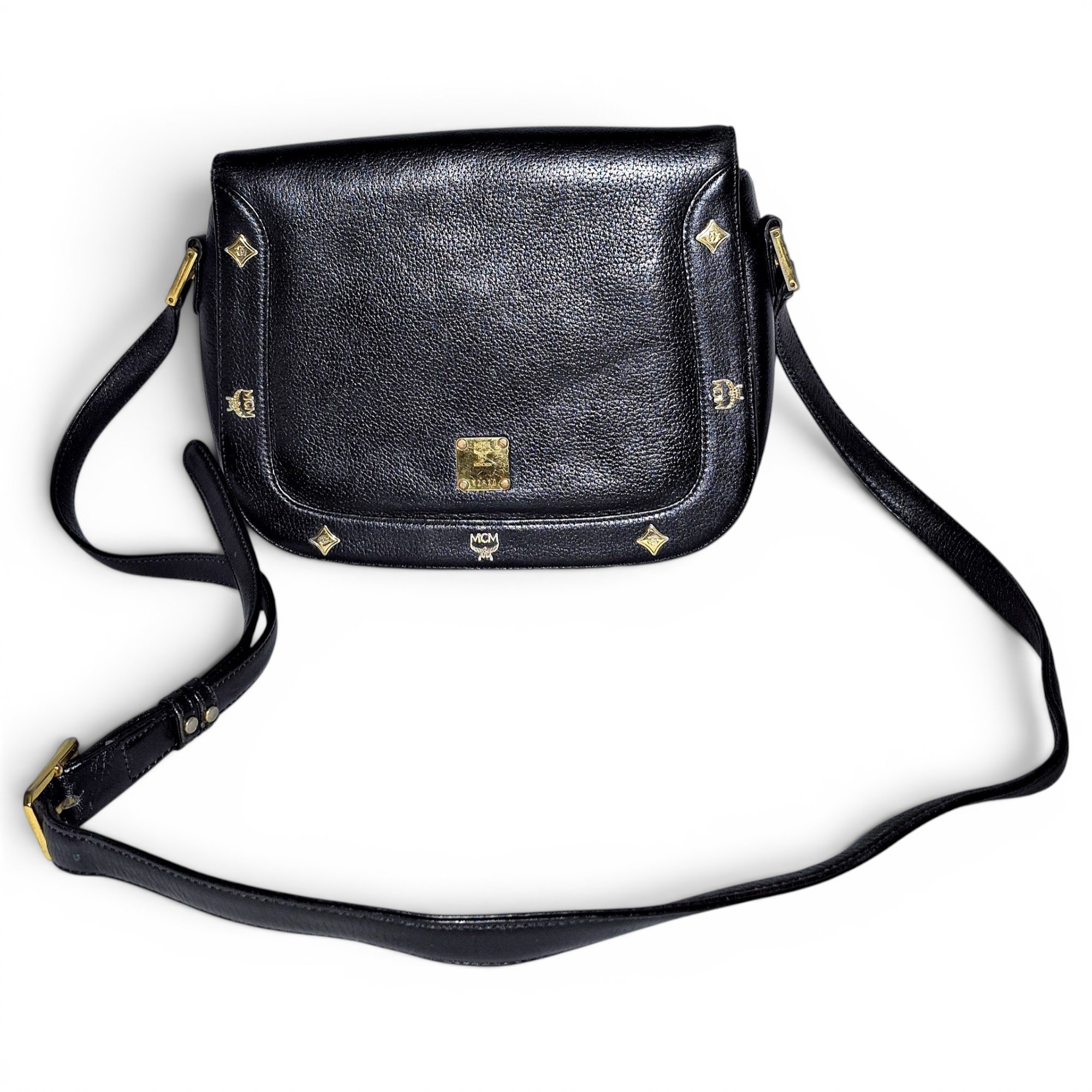 Leather crossbody bag