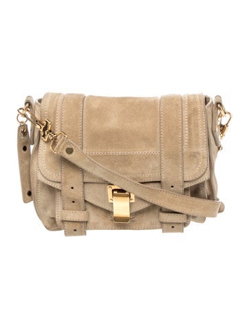 Suede Crossbody Bag