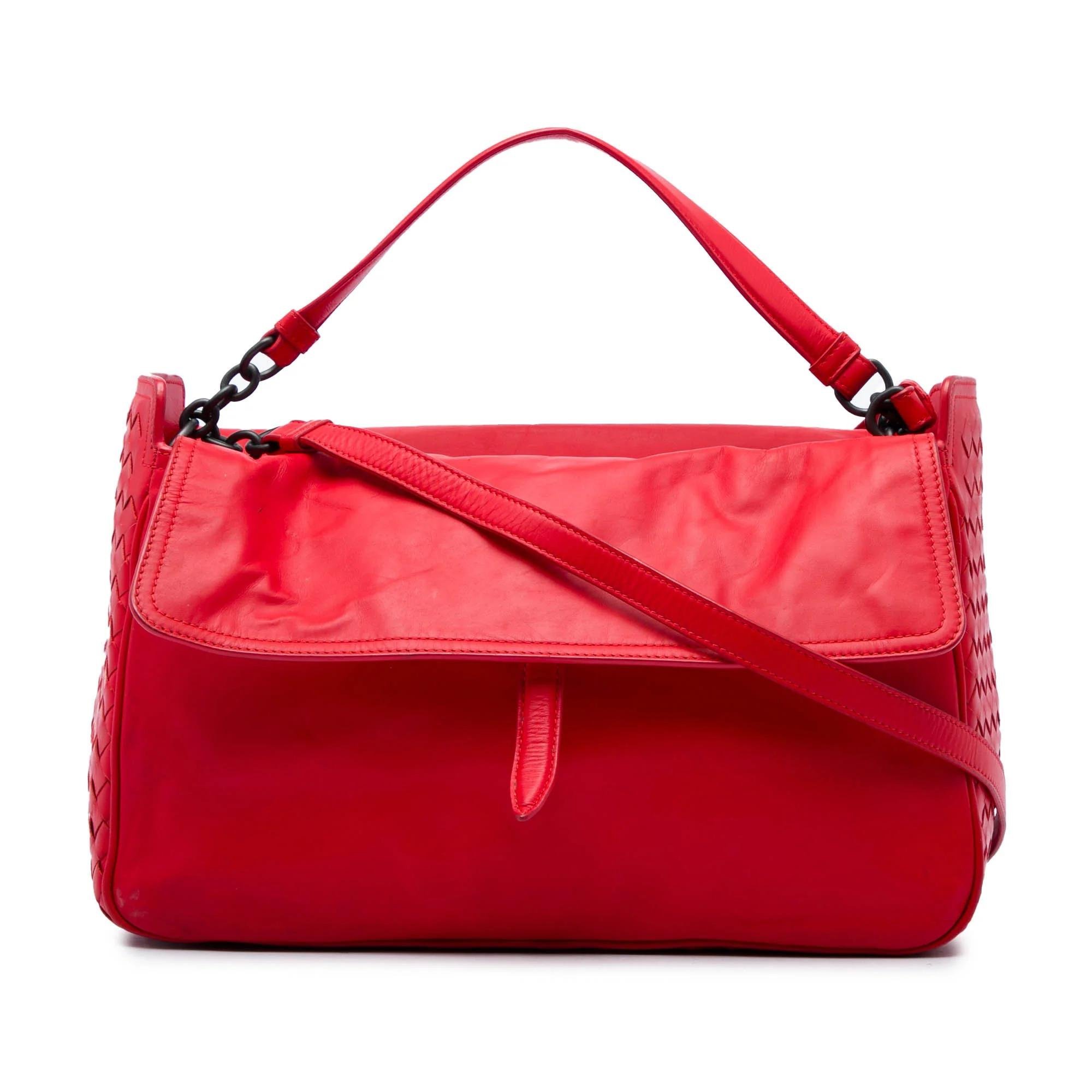 Leather handbag