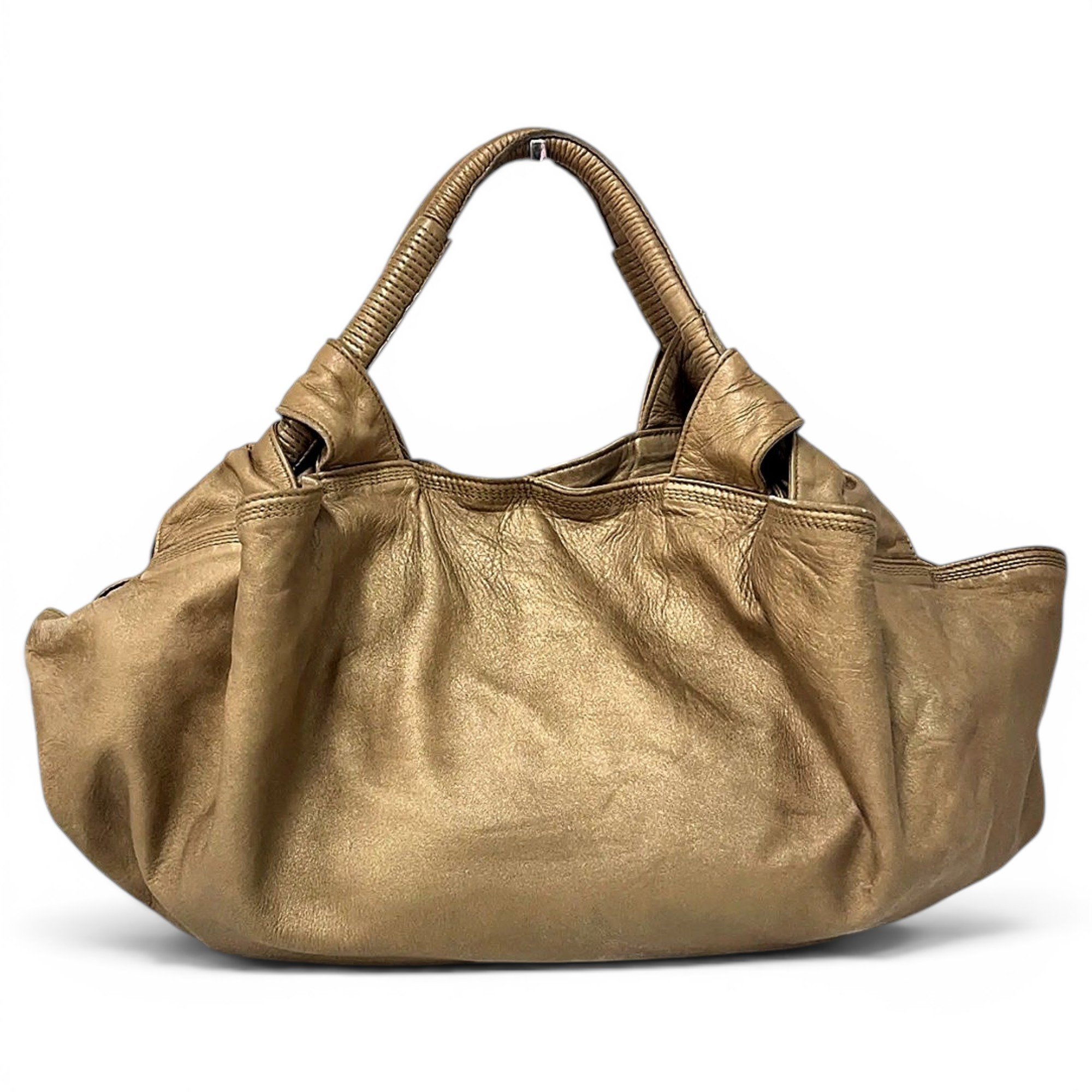 Leather handbag