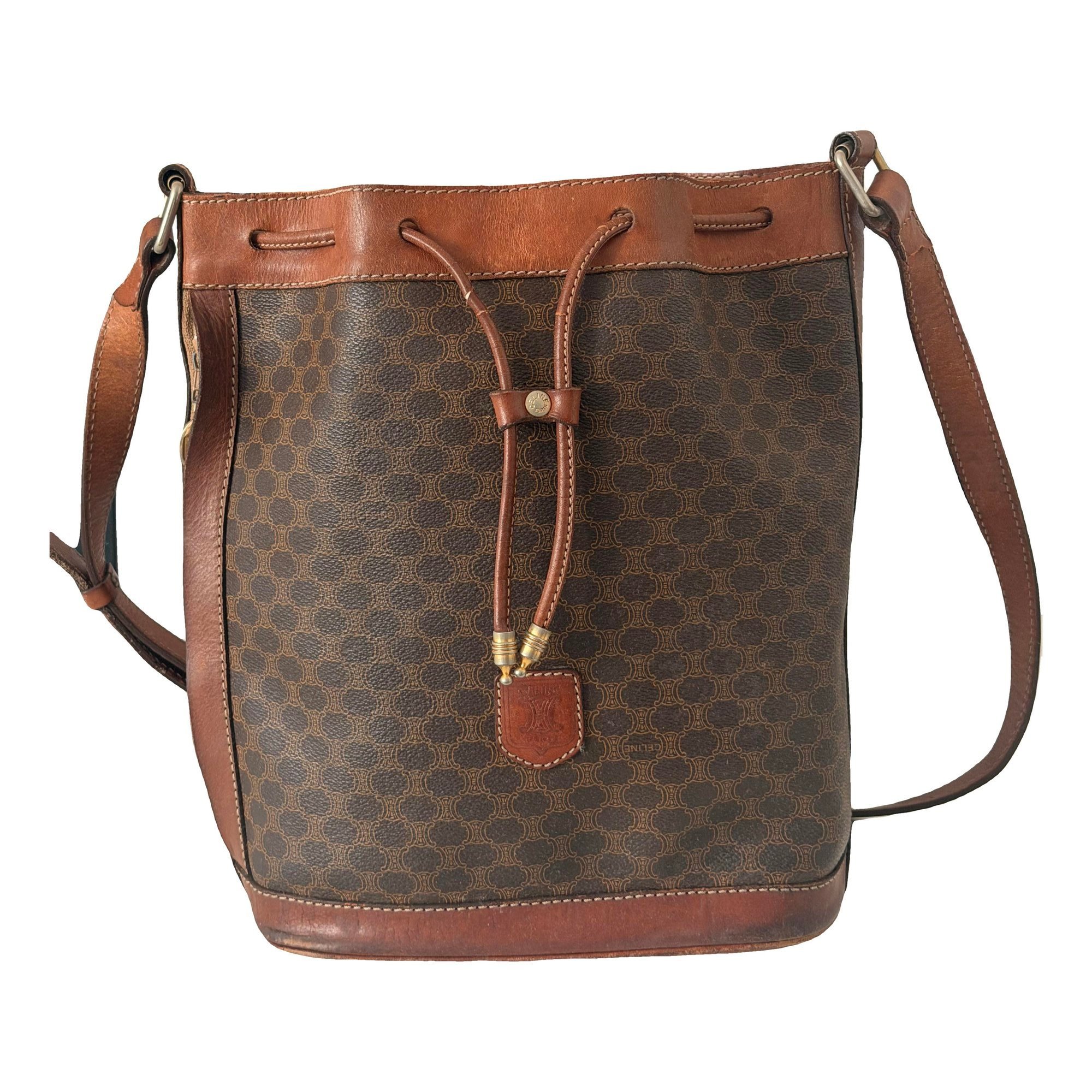 SAC SEAU leather handbag