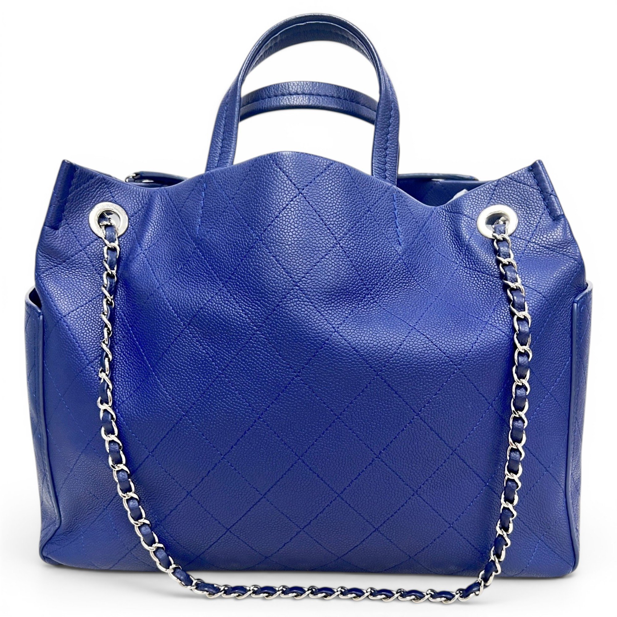 Grand shopping leather tote