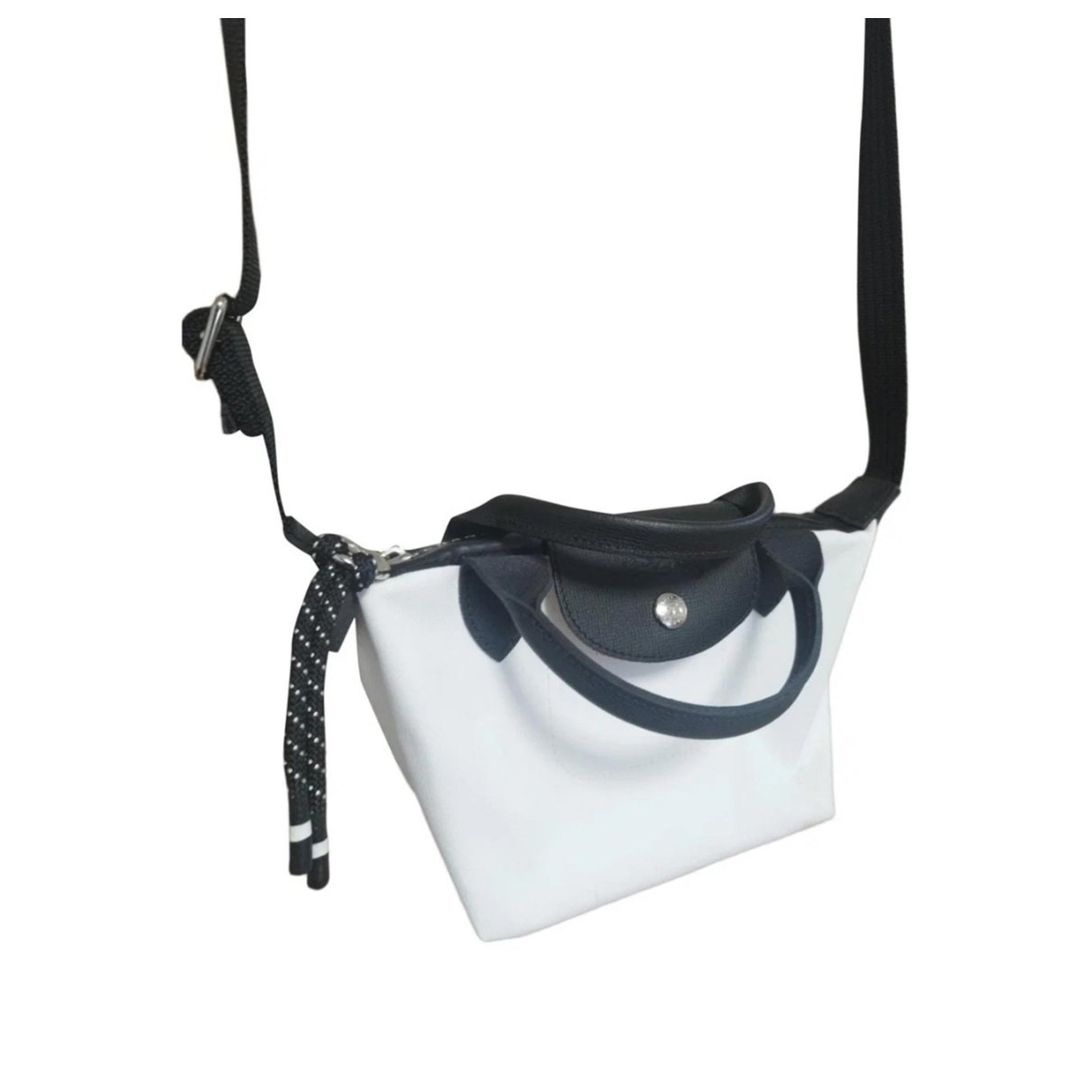 Pliage leather mini bag