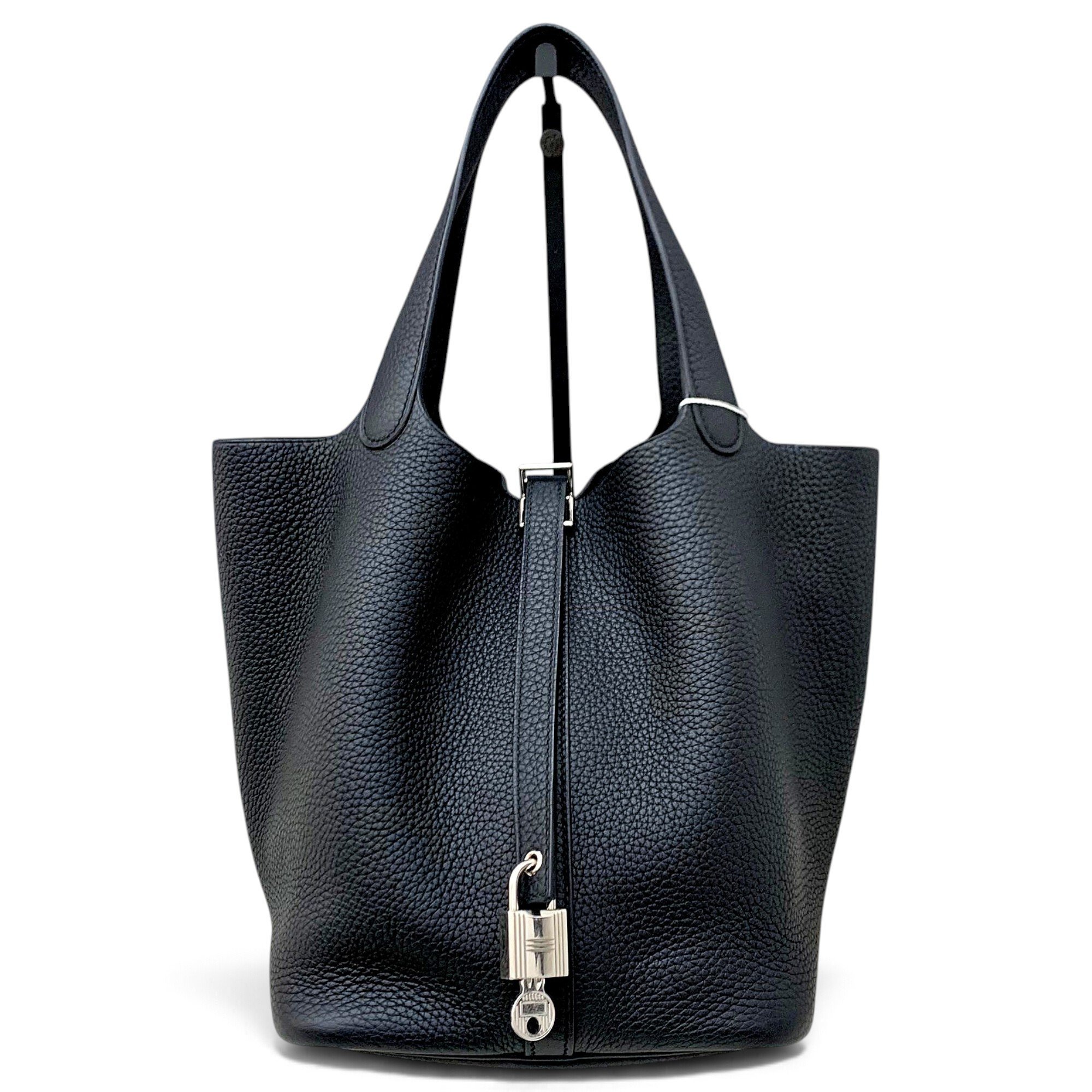 Picotin leather handbag