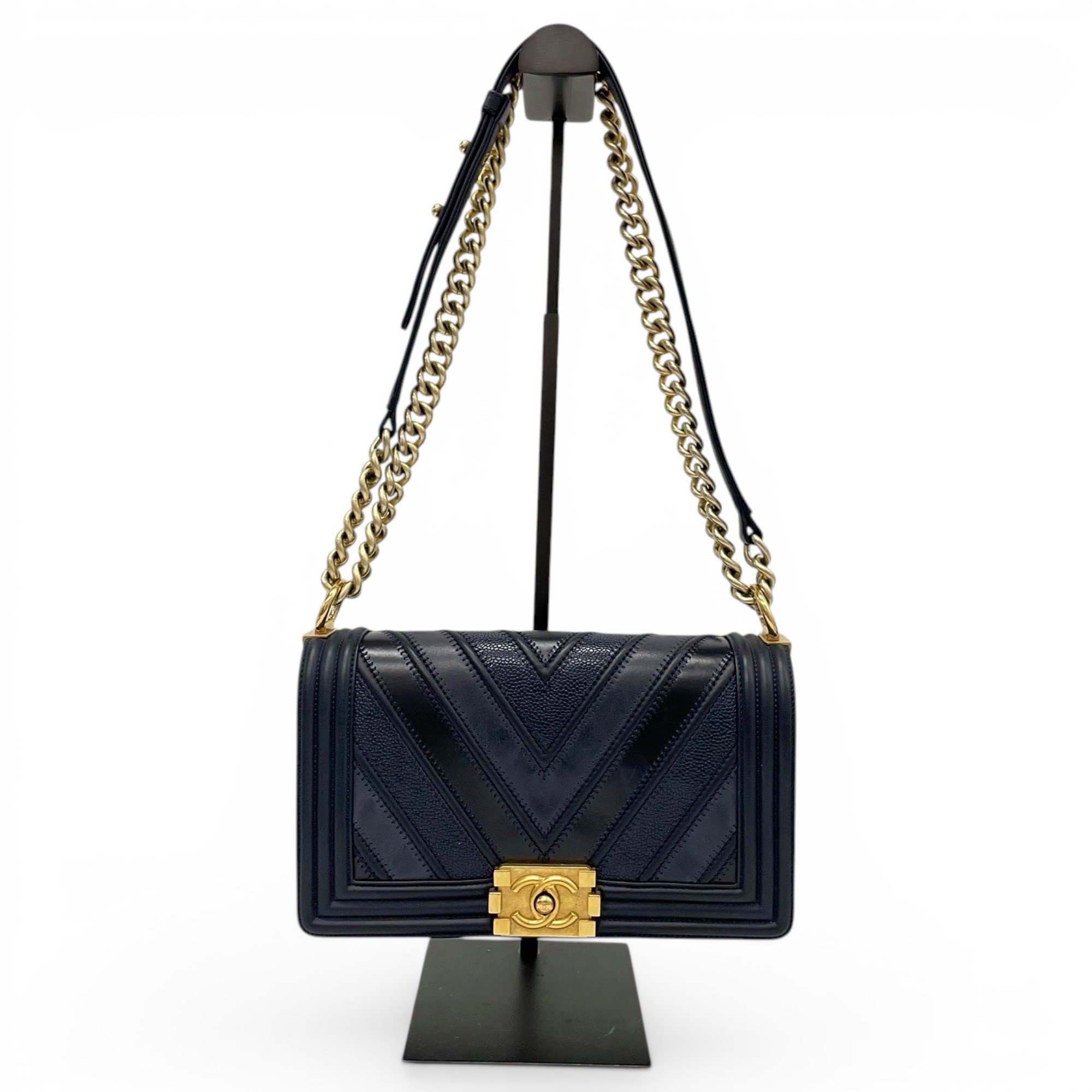 Boy leather handbag
