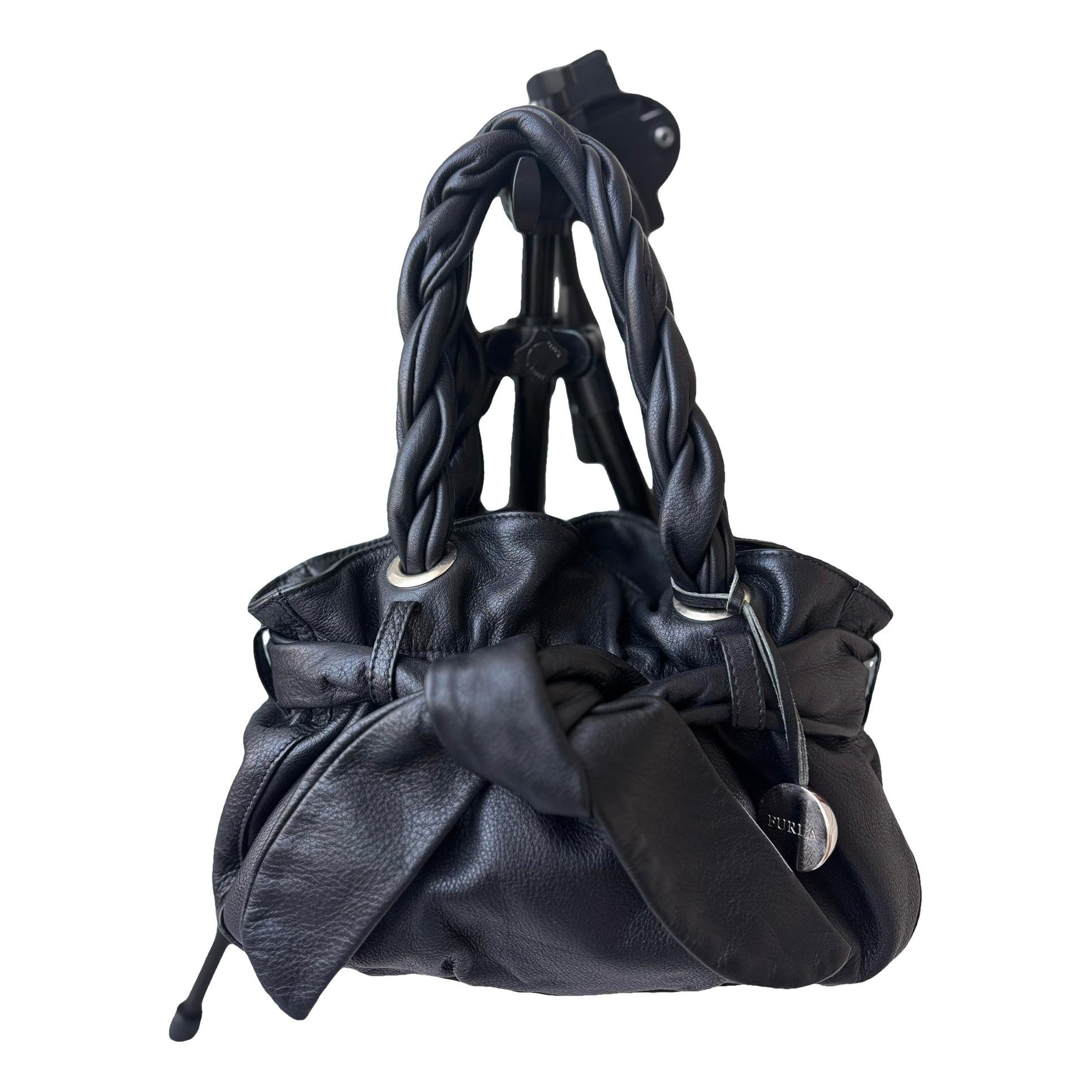 Leather handbag