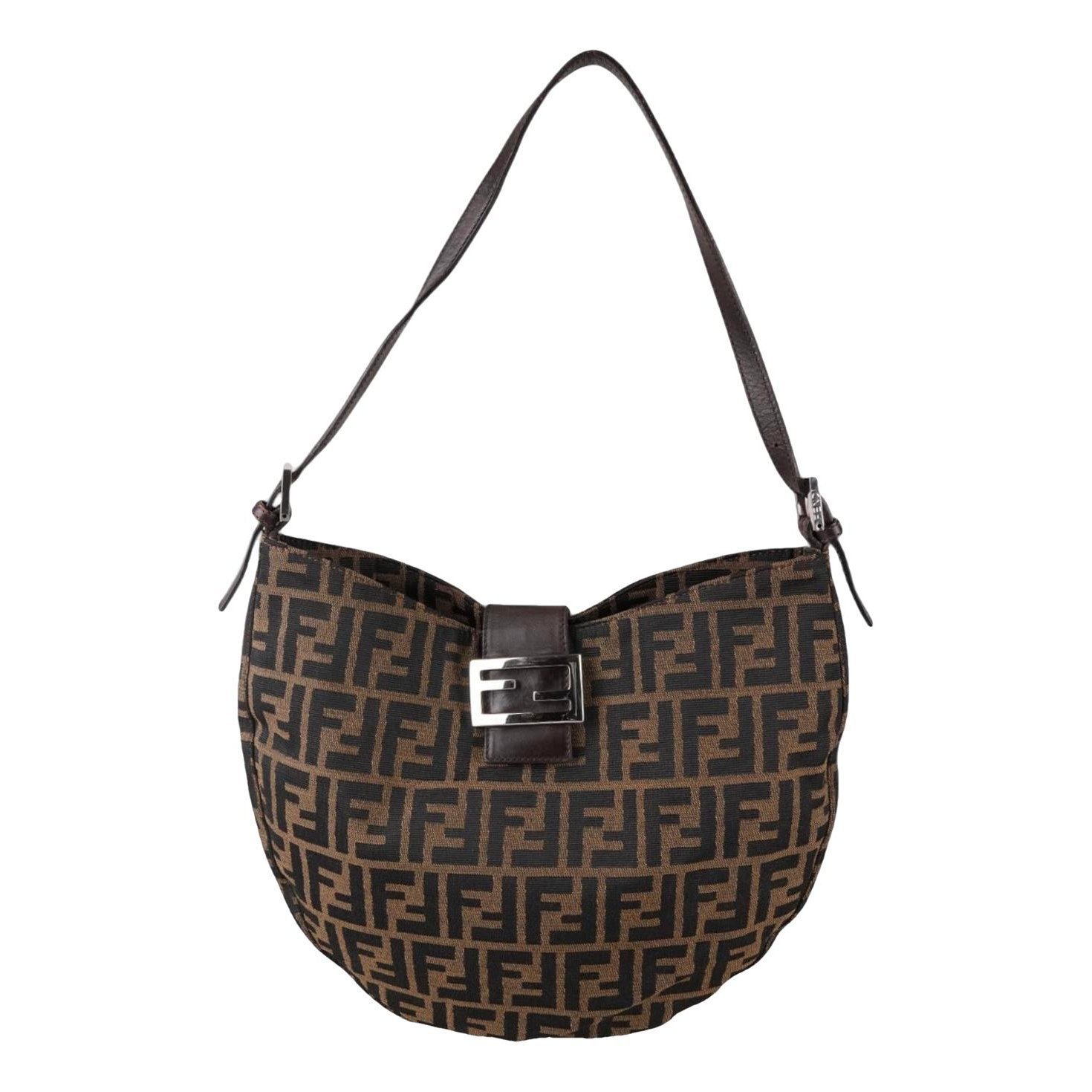 Croissant cloth handbag