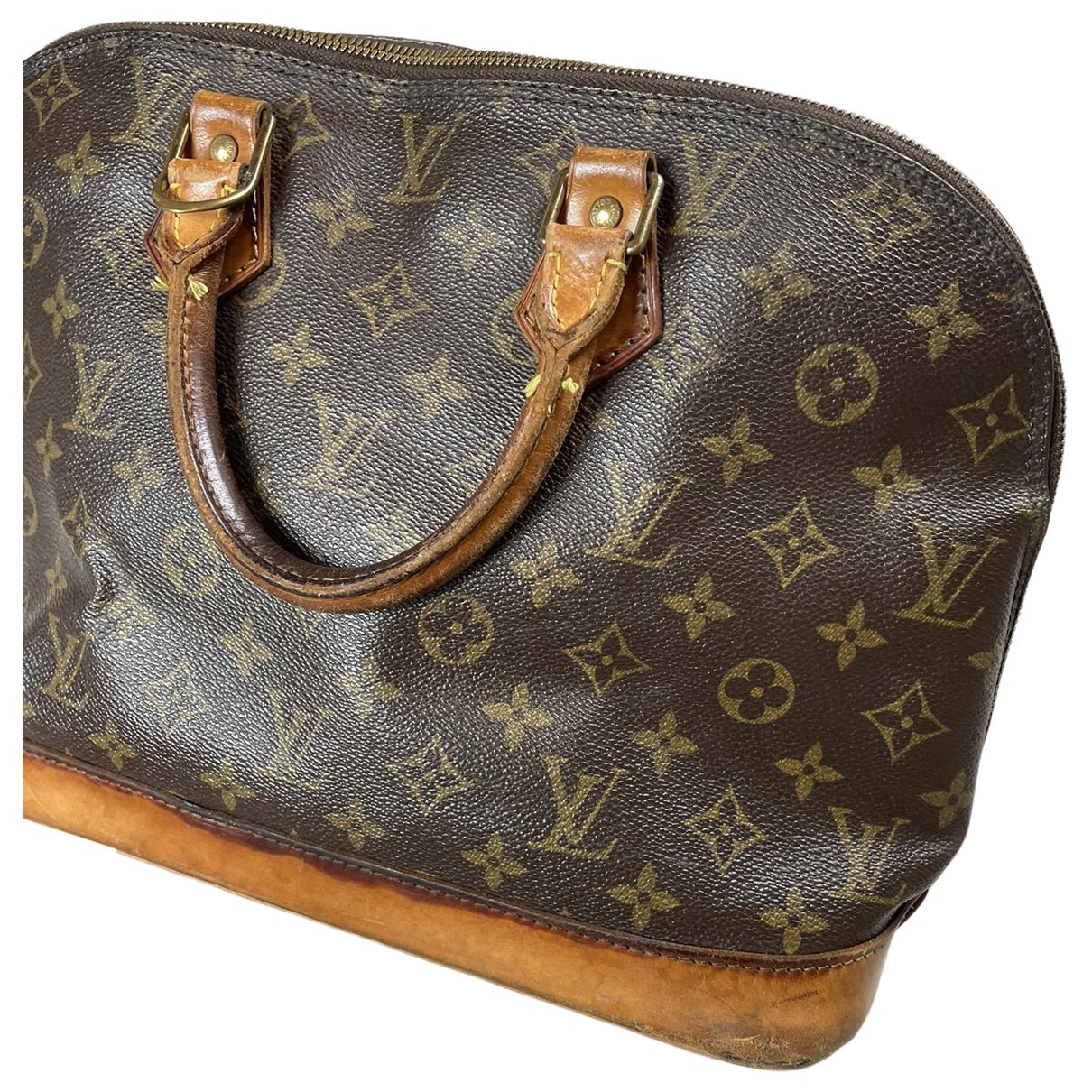 Alma leather handbag