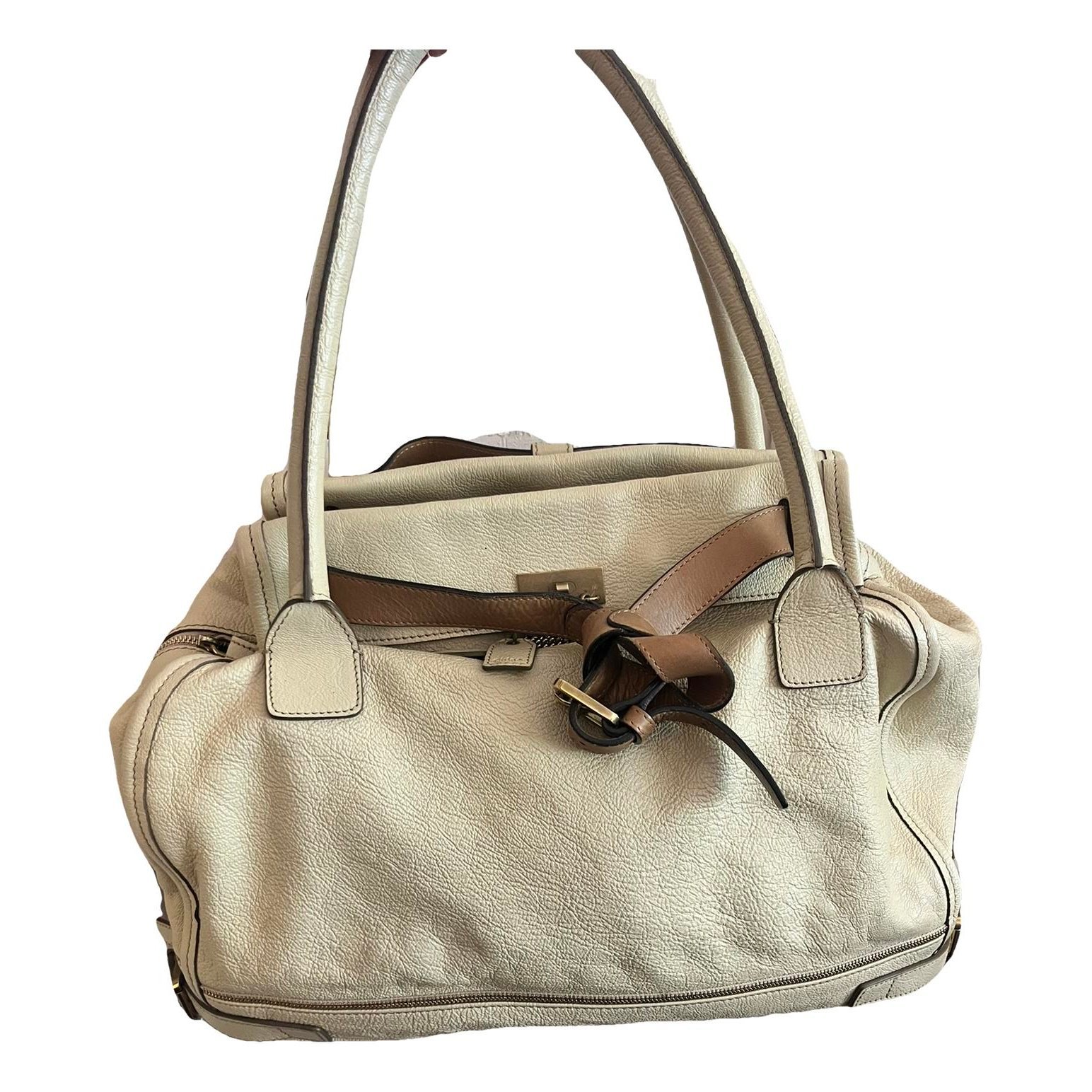 Leather handbag