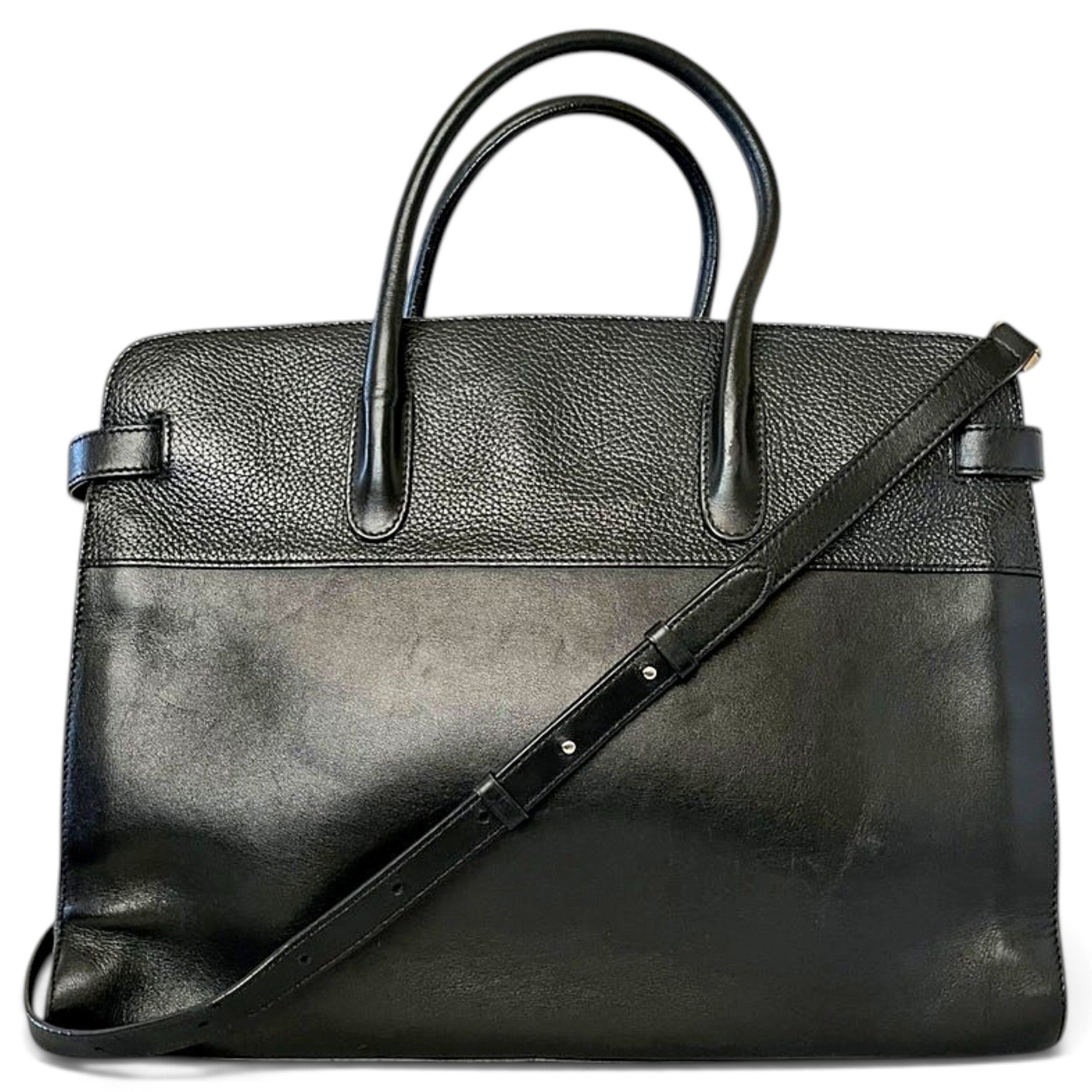 Leather satchel
