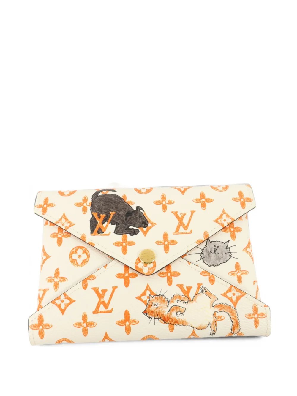 Louis Vuitton Catogram Pochette Kirigami clutch bag