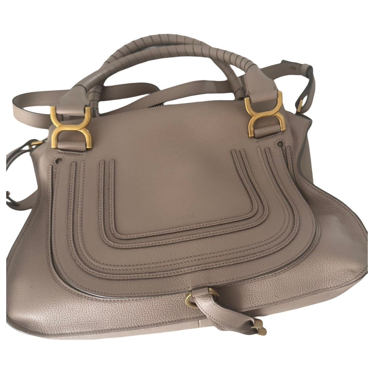 Marcie leather handbag