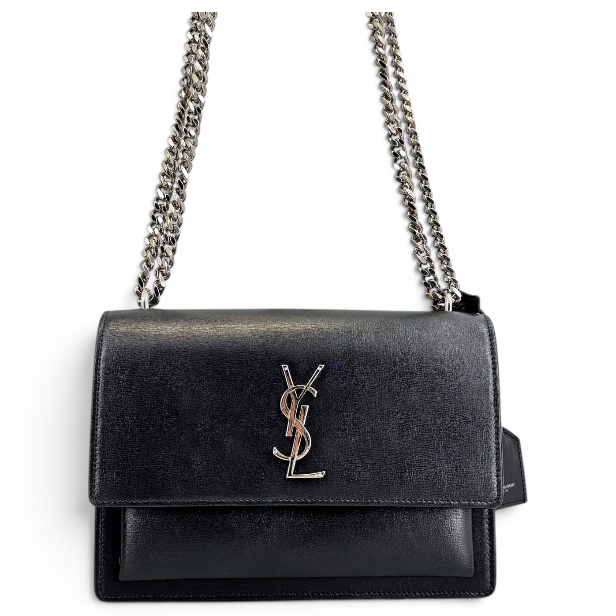 Sunset leather crossbody bag