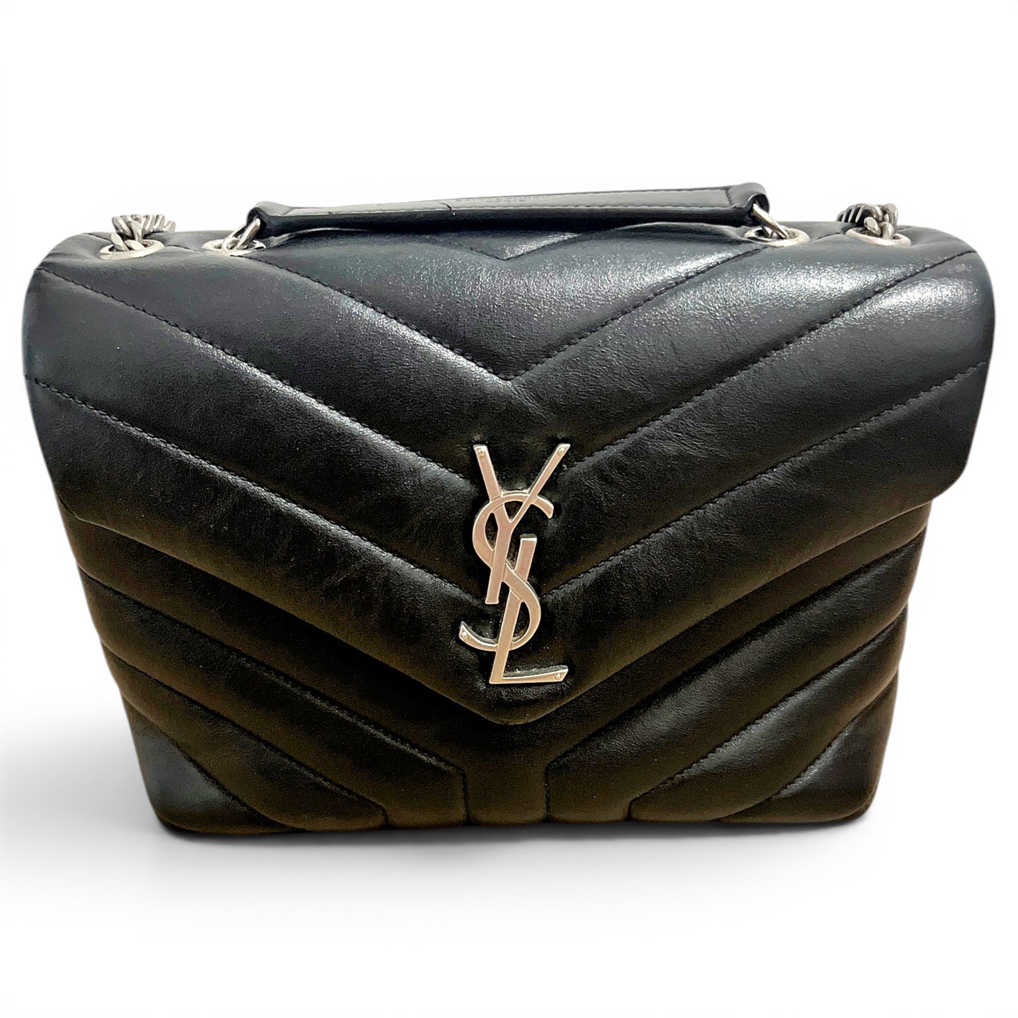 Loulou leather handbag